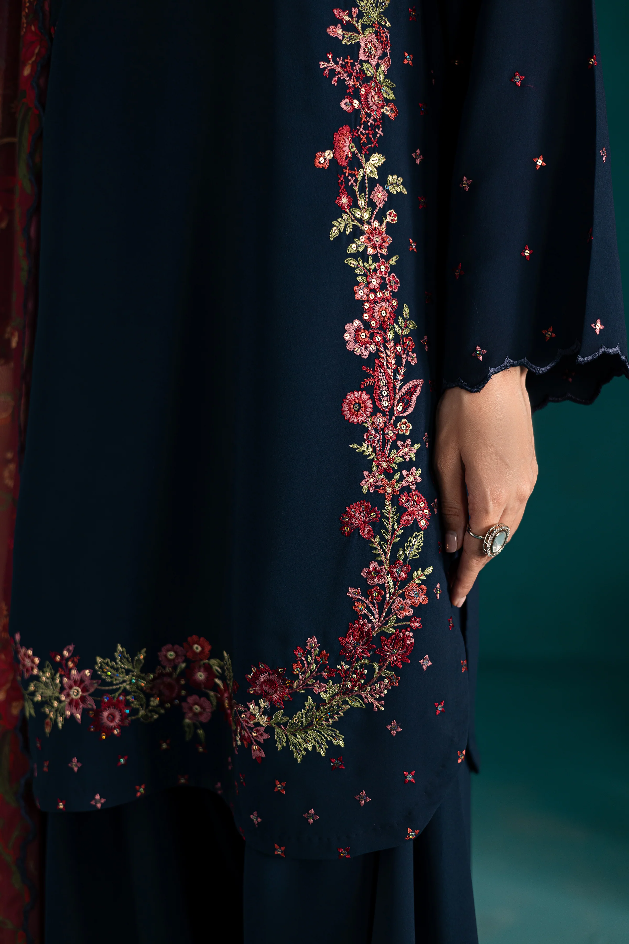 Seyran 3Pc - Georgette Luxe Pret - Image 7
