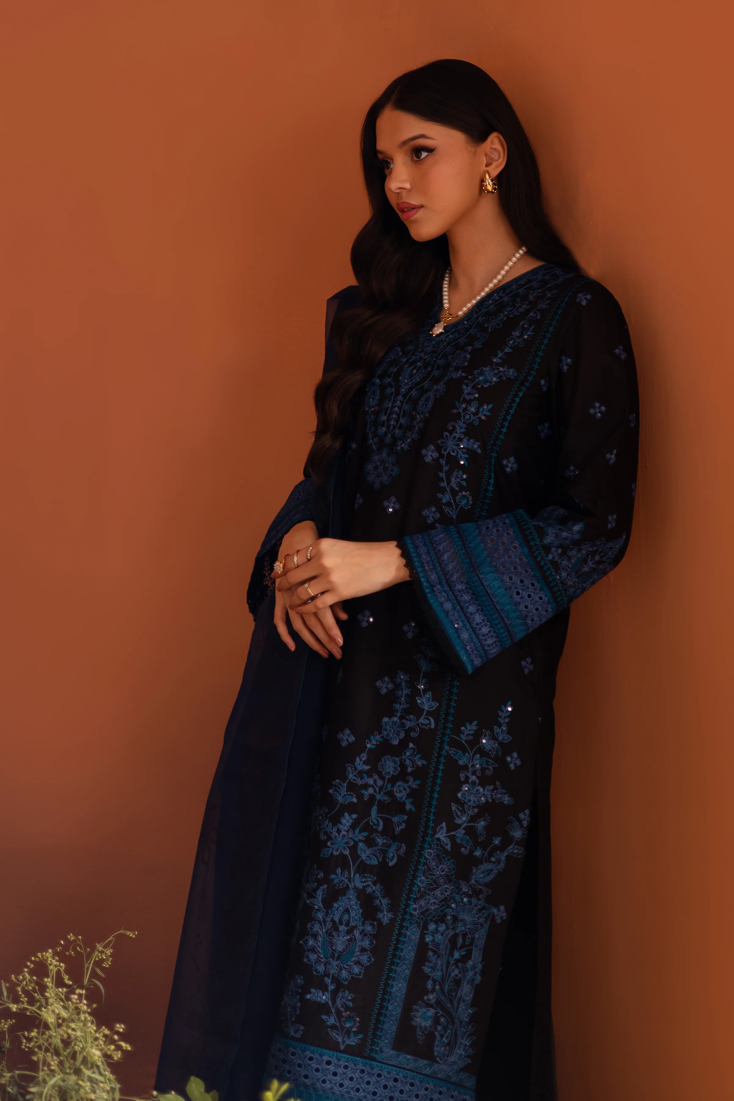Shehrzad 3Pc - Embroidered Lawn Dress - Image 5
