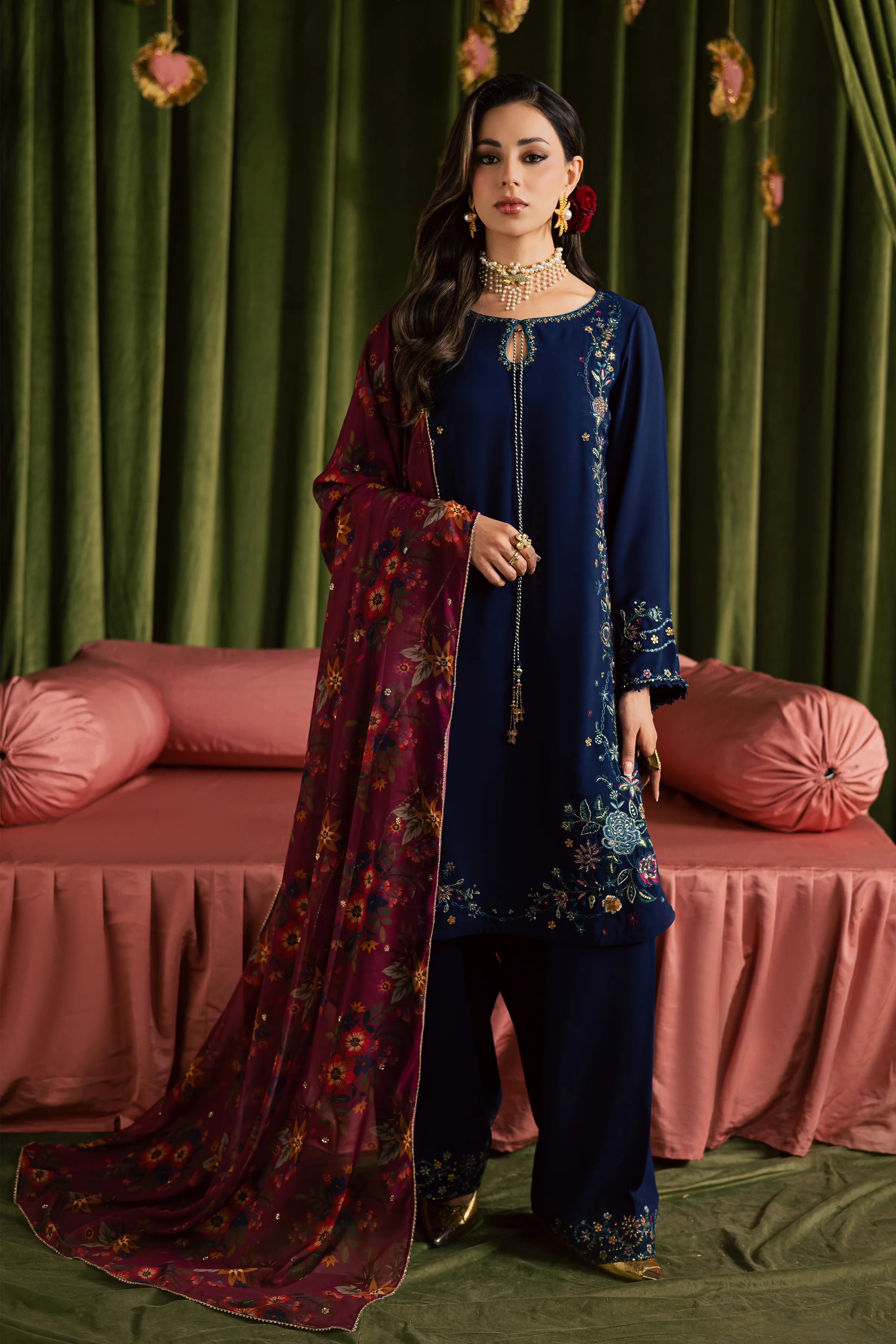 Simona 3Pc - Festive Luxe Pret - Image 3