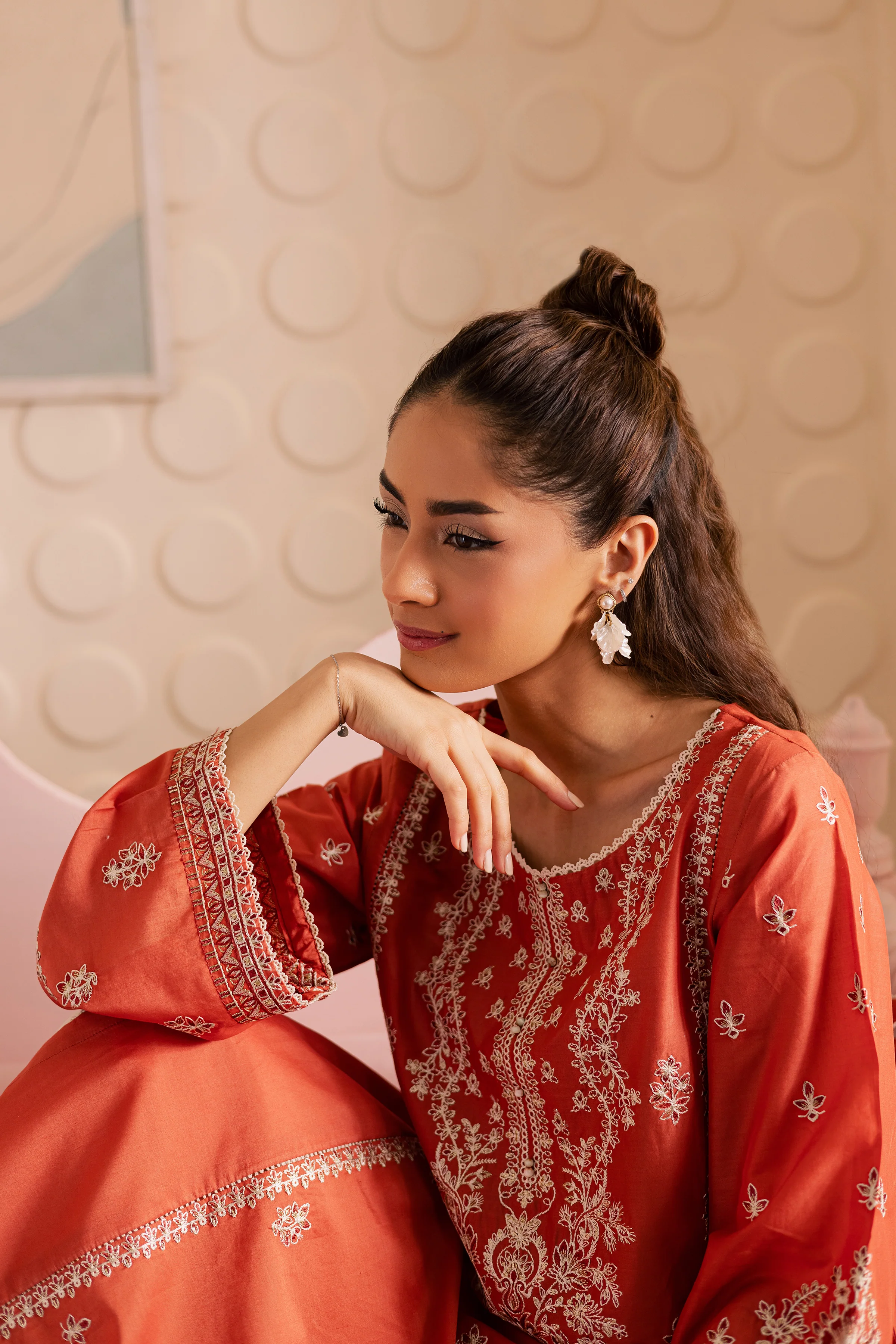 Sira 2Pc - Embroidered Lawn Pret - Image 7