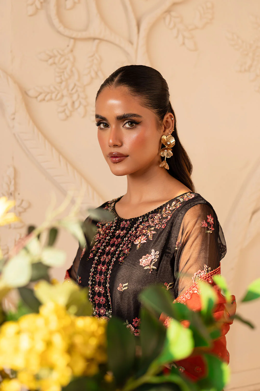 Sira 3PC - Embroidered Luxe Pret - Image 2