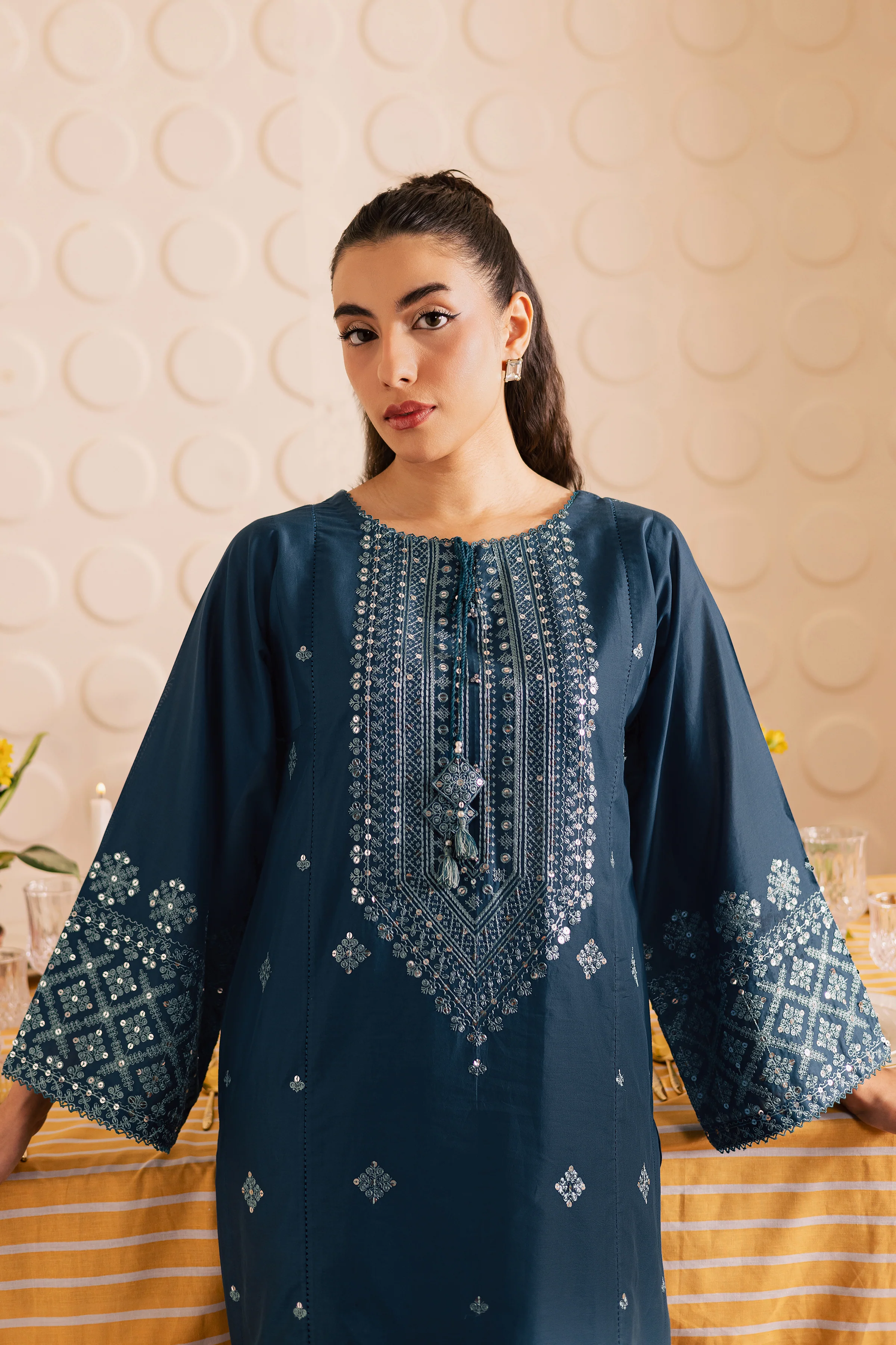 Sky 2pc - Embroidered Lawn Pret - Image 2