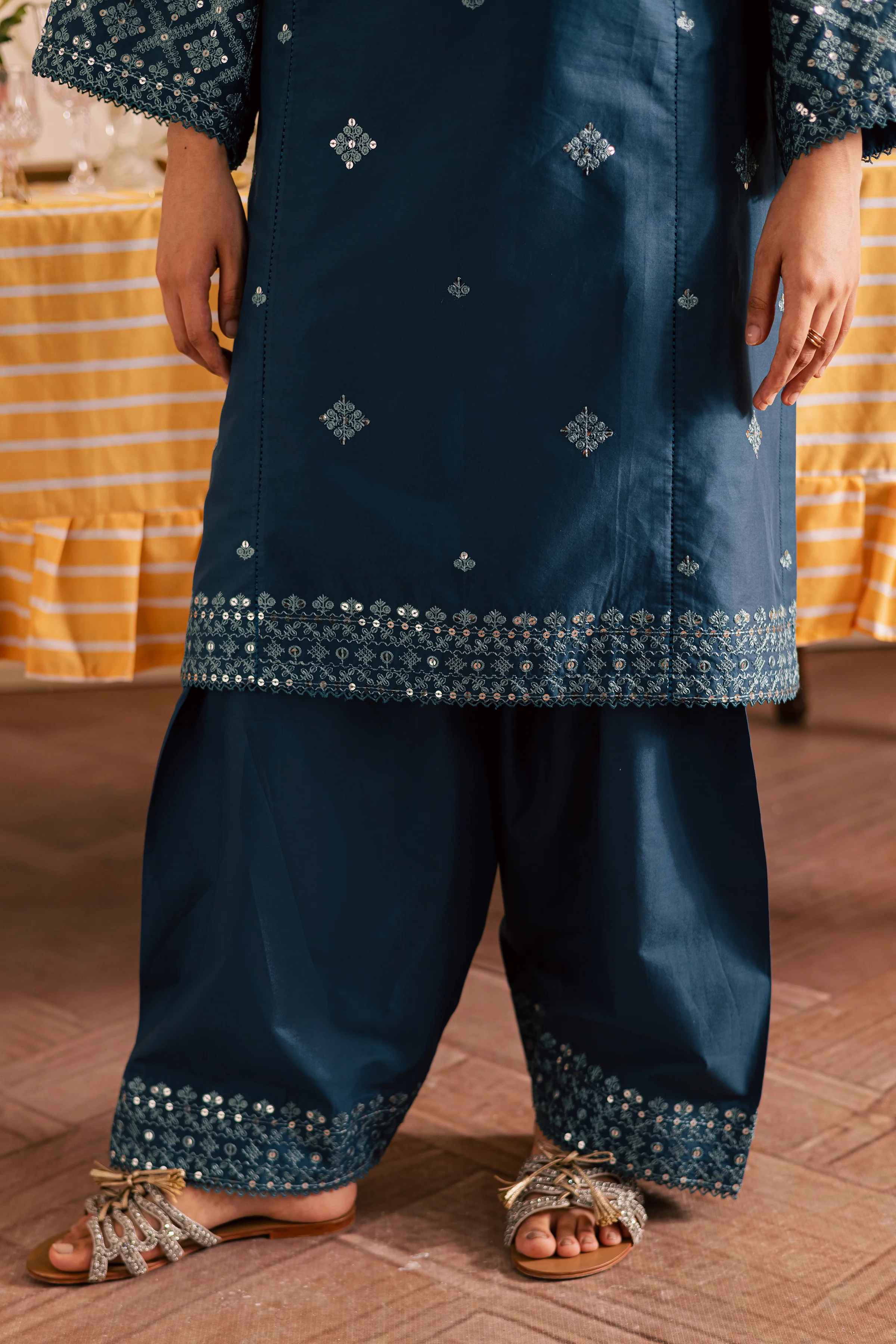 Sky 2pc - Embroidered Lawn Pret - Image 8
