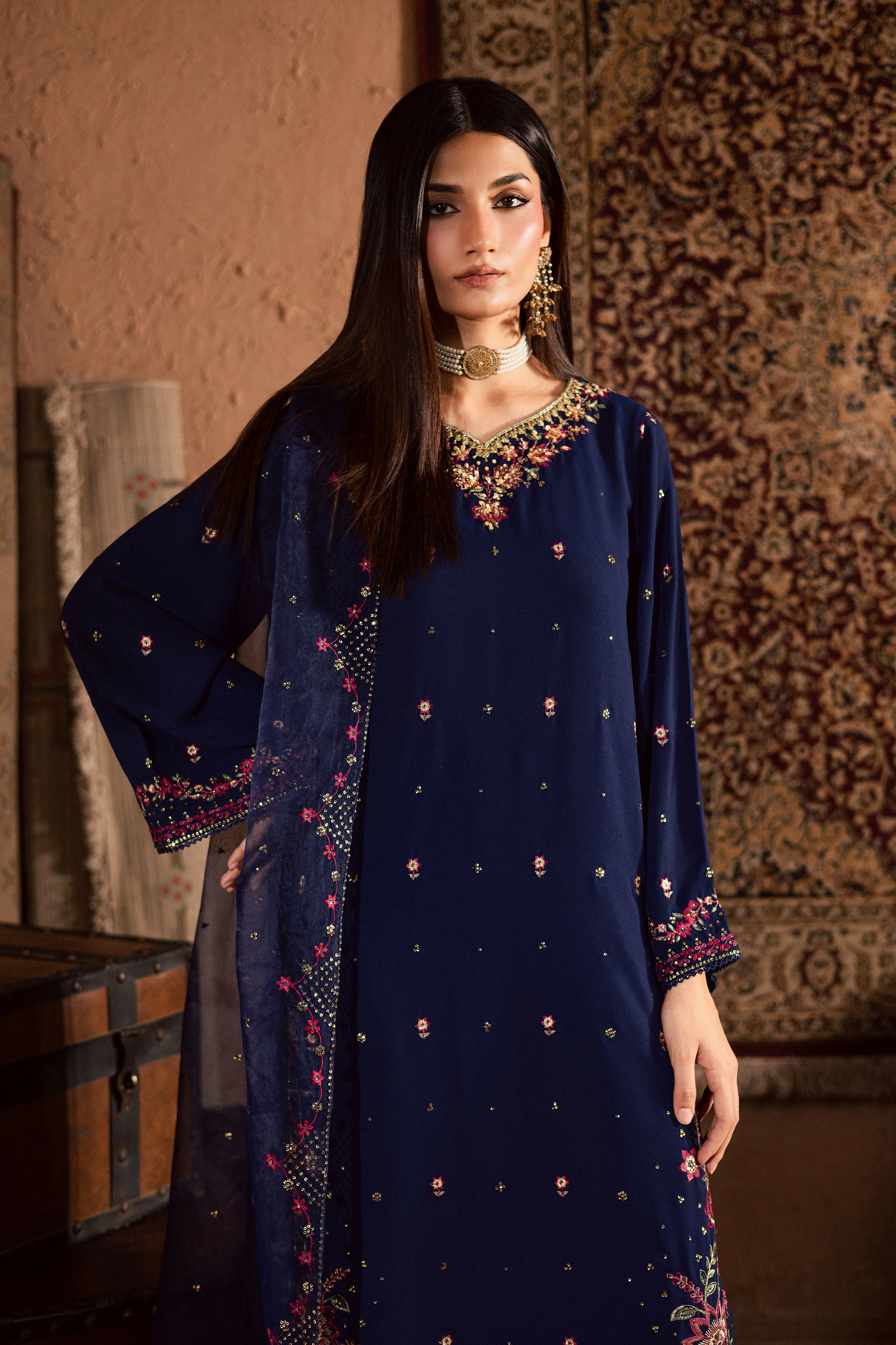 Skyra 3Pc- Festive Luxe Pret - Image 2