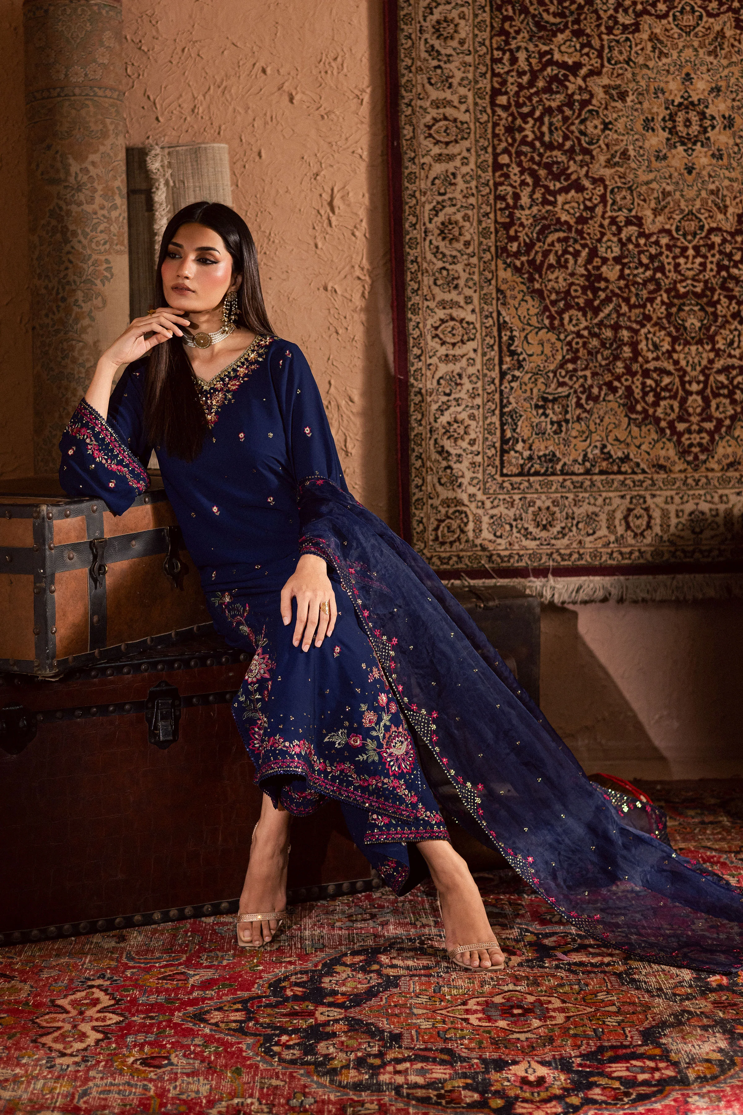Skyra 3Pc- Festive Luxe Pret - Image 3