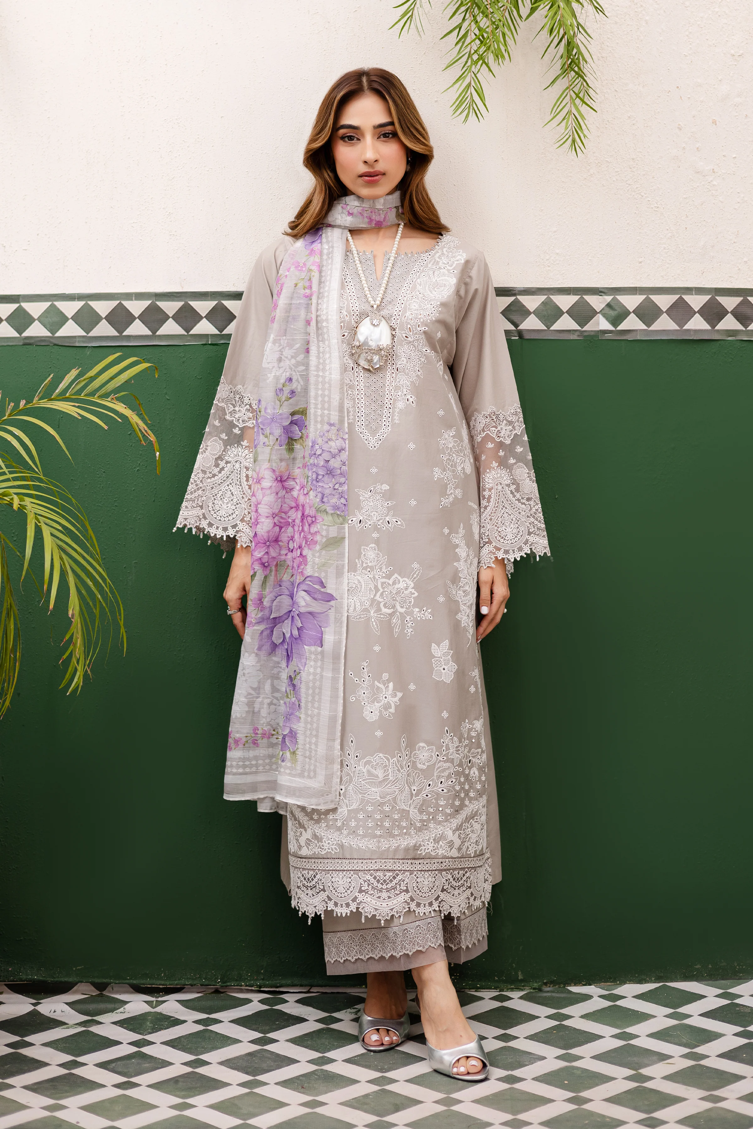 Smoke 3Pc - Festive Eid Pret - Image 4
