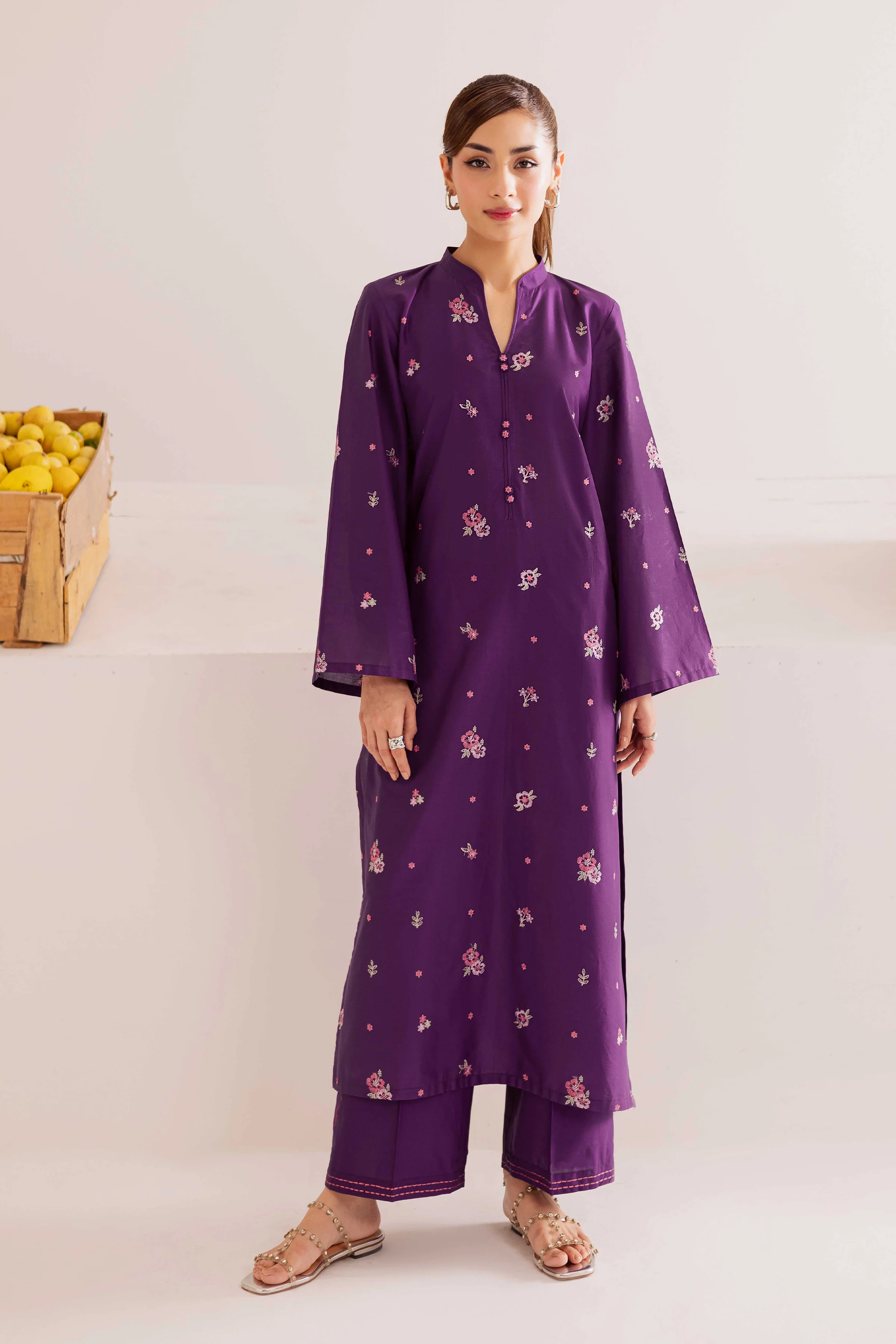 Sophie 2Pc - Embroidered Casual Pret - Image 4