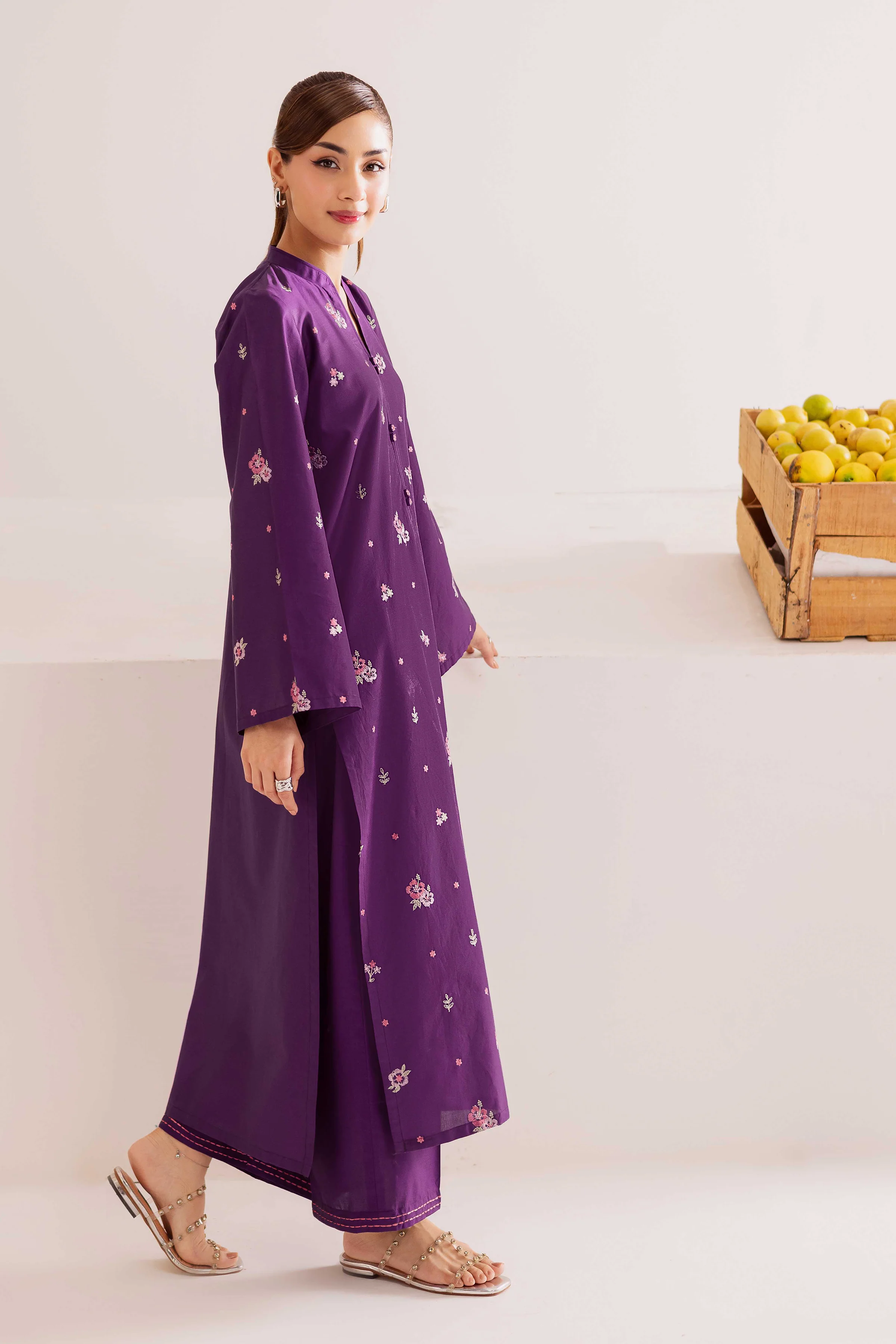 Sophie 2Pc - Embroidered Casual Pret - Image 5