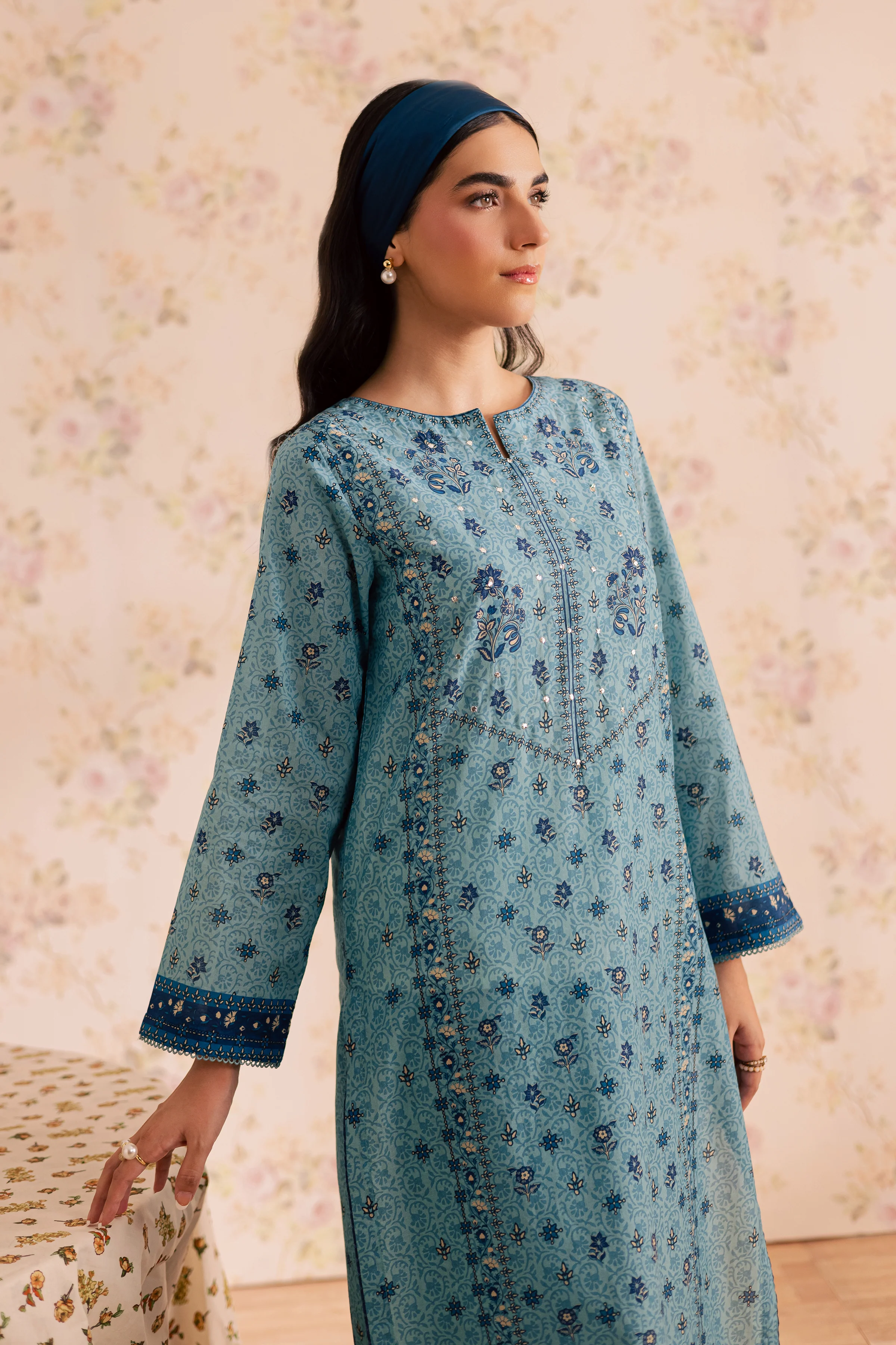 Spark 2Pc - Printed Lawn Dress - Image 3