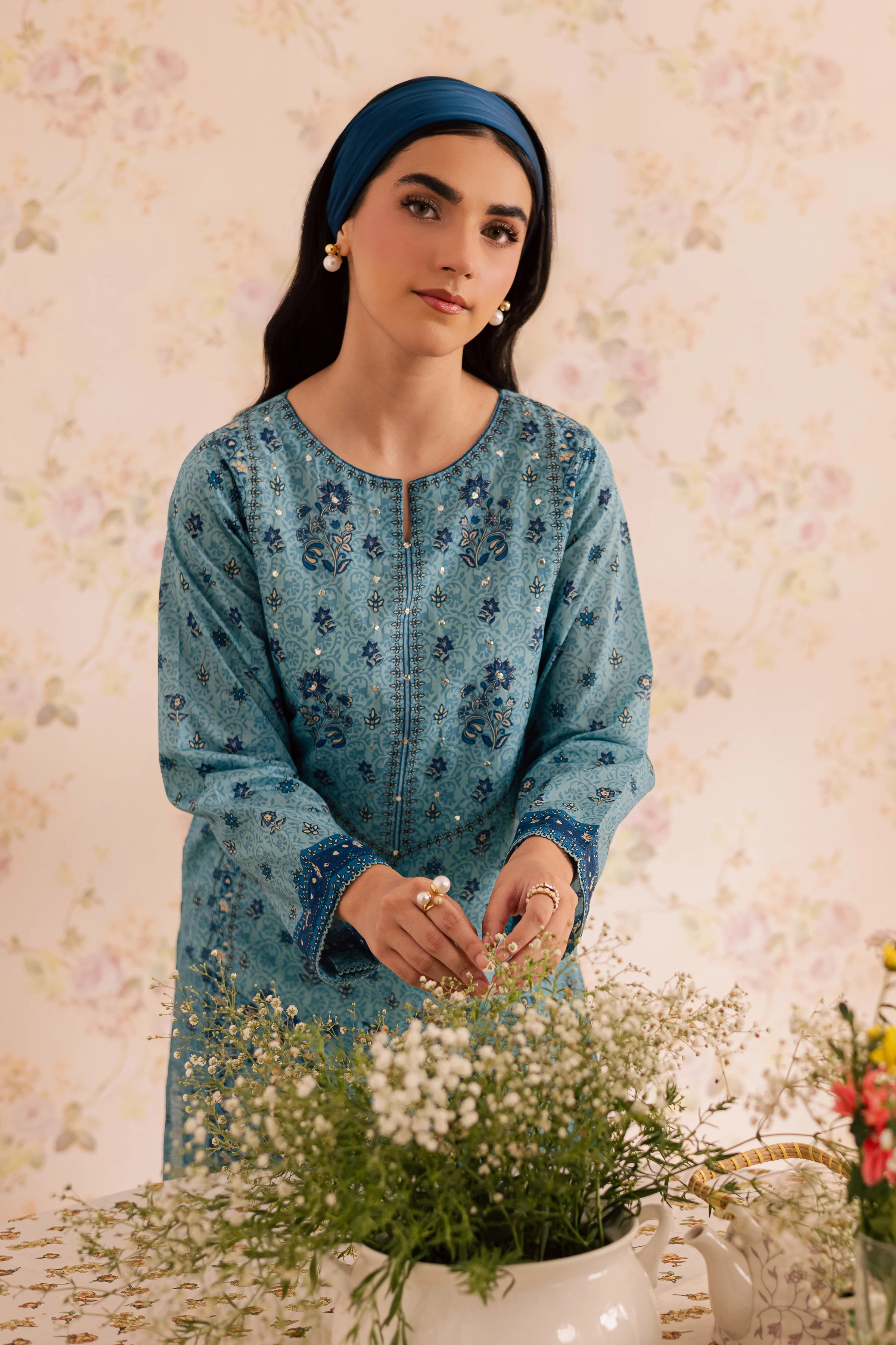 Spark 2Pc - Printed Lawn Dress - Image 6
