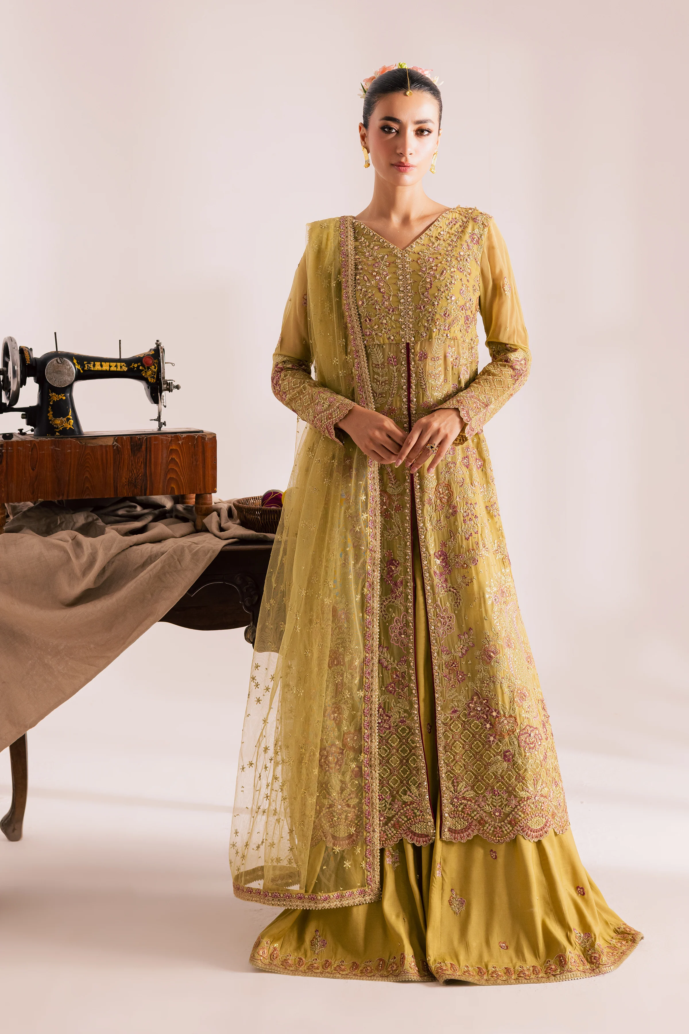 Suhaila 3Pc - Festive Luxe Pret - Image 5