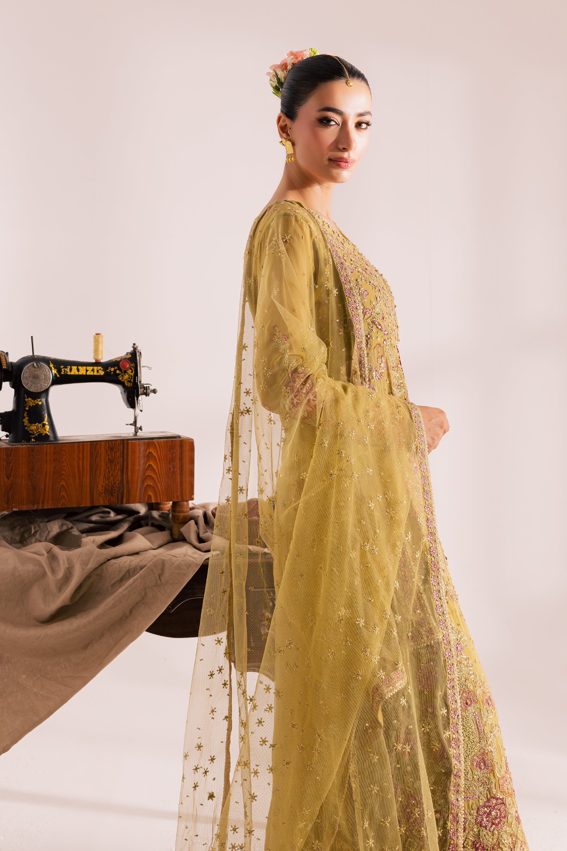Suhaila 3Pc - Festive Luxe Pret - Image 6