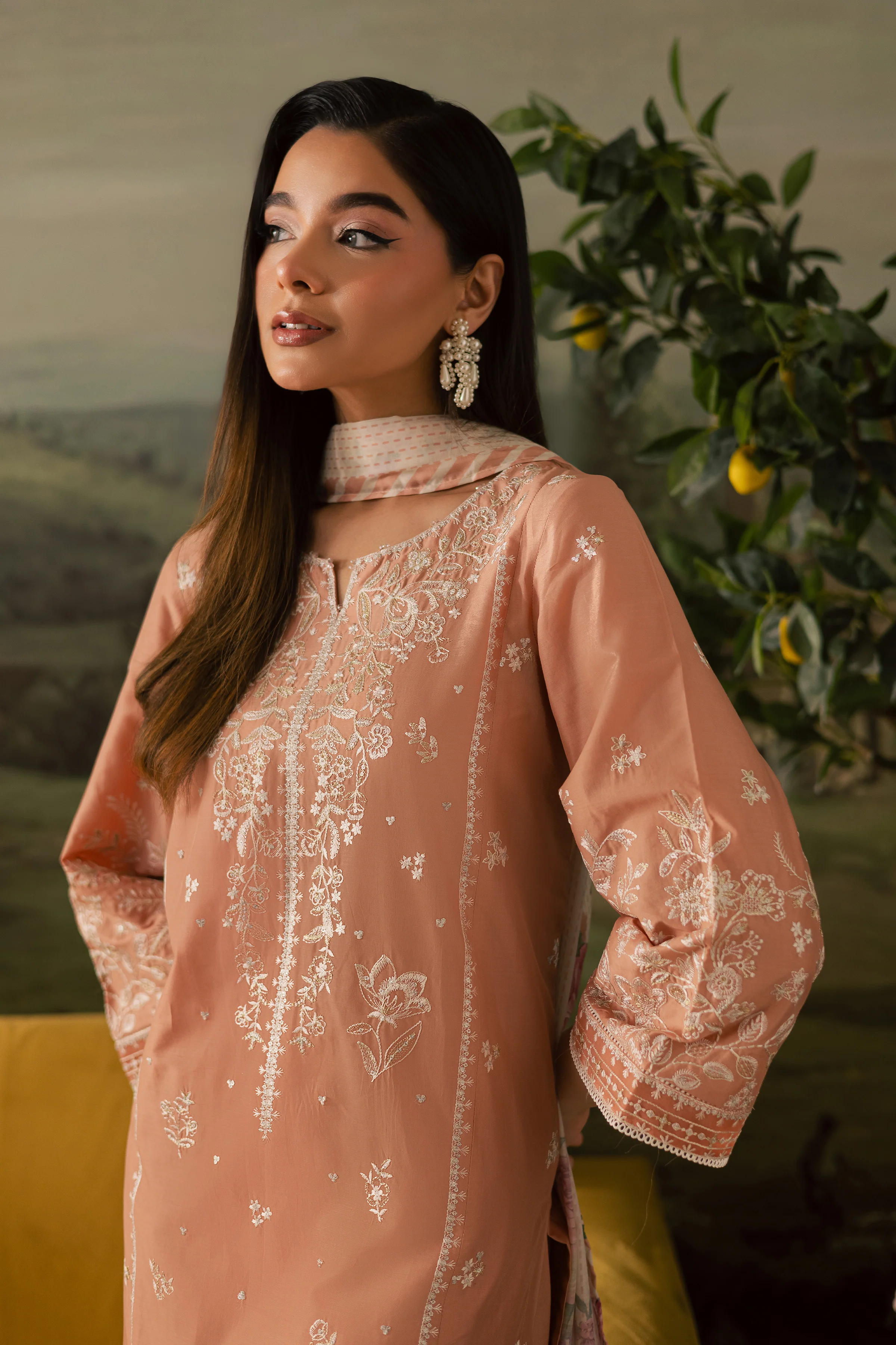 Sukie 3Pc - Embroidered Lawn Pret - Image 6