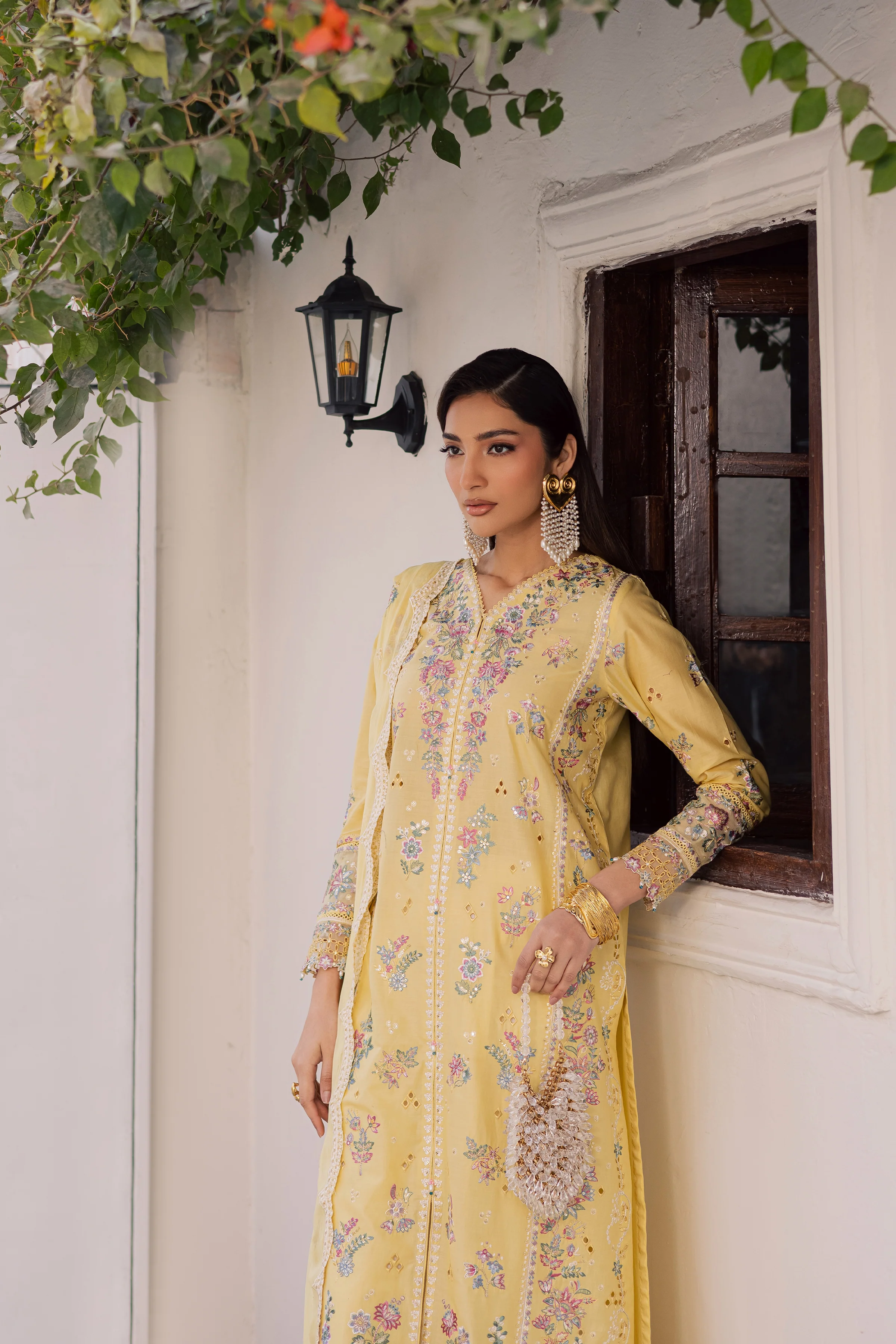 Sundip 3Pc - Festive Embroidered Lawn - Image 2