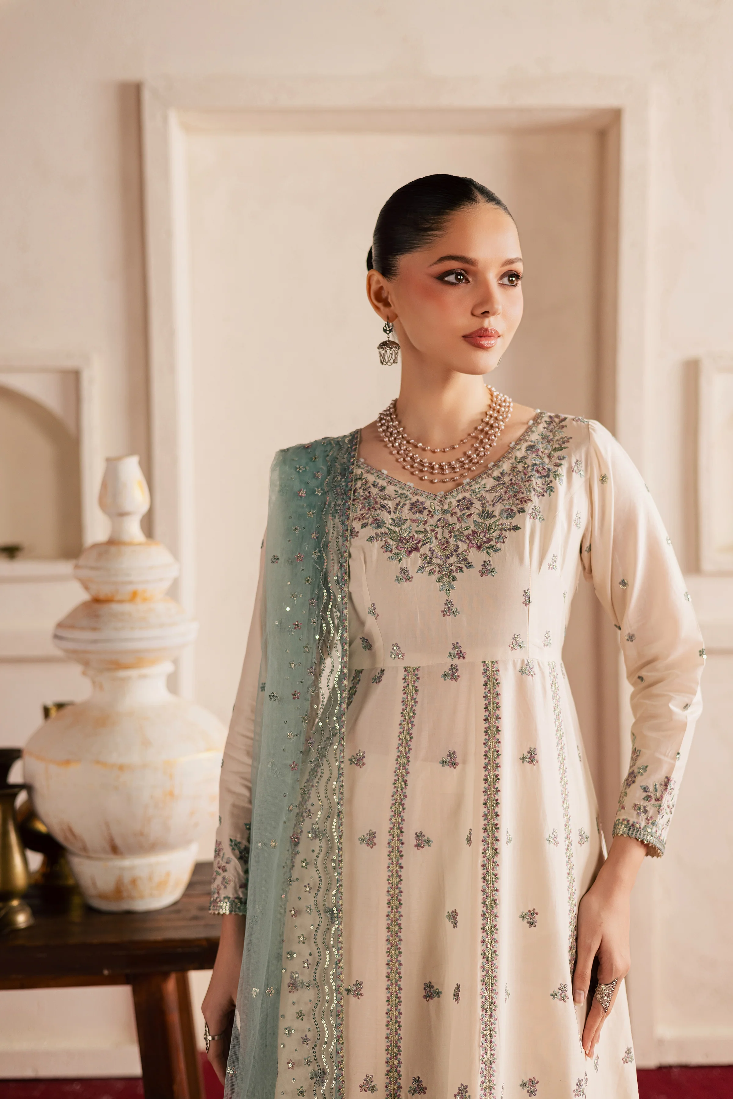 Sunehra 3Pc - Festive Embroidered Lawn - Image 6