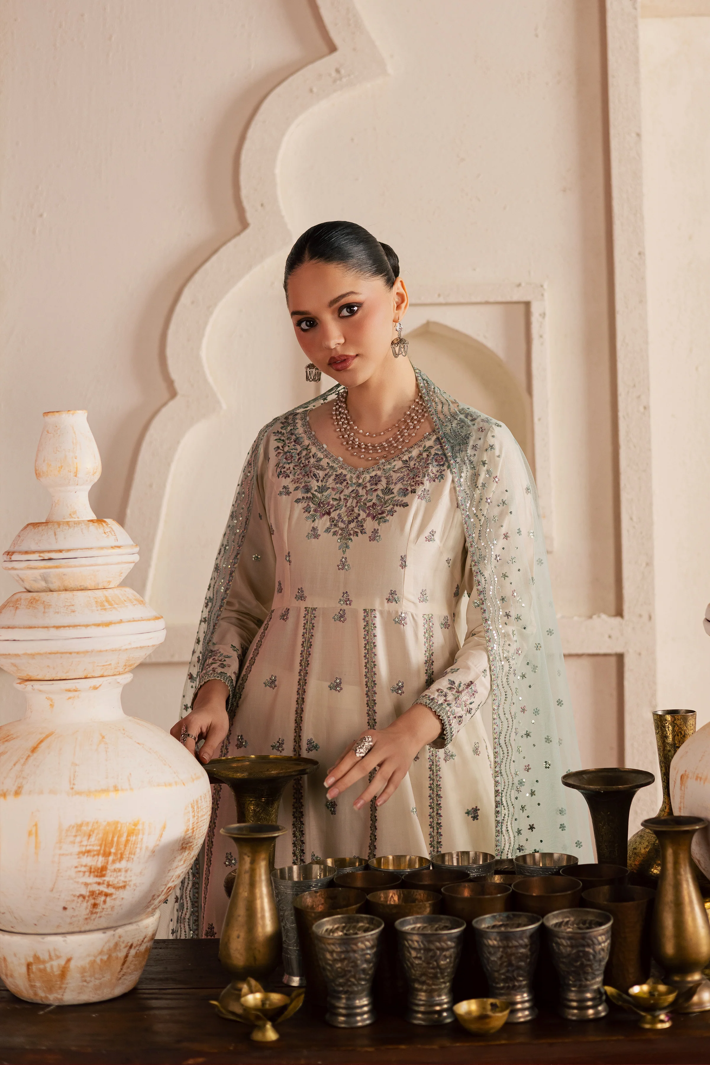 Sunehra 3Pc - Festive Embroidered Lawn - Image 8