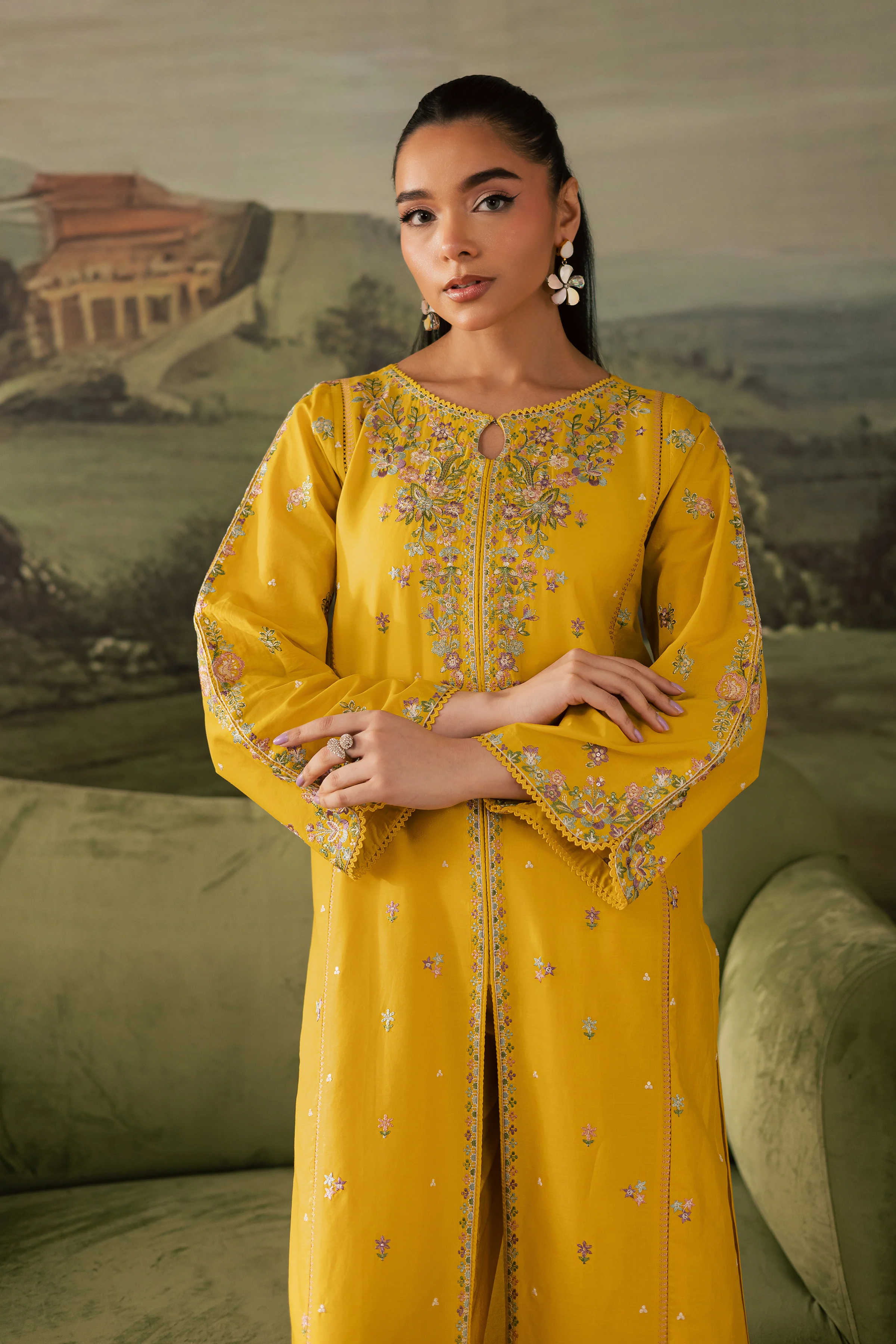 Sunmelt 2Pc - Embroidered Lawn Pret - Image 3
