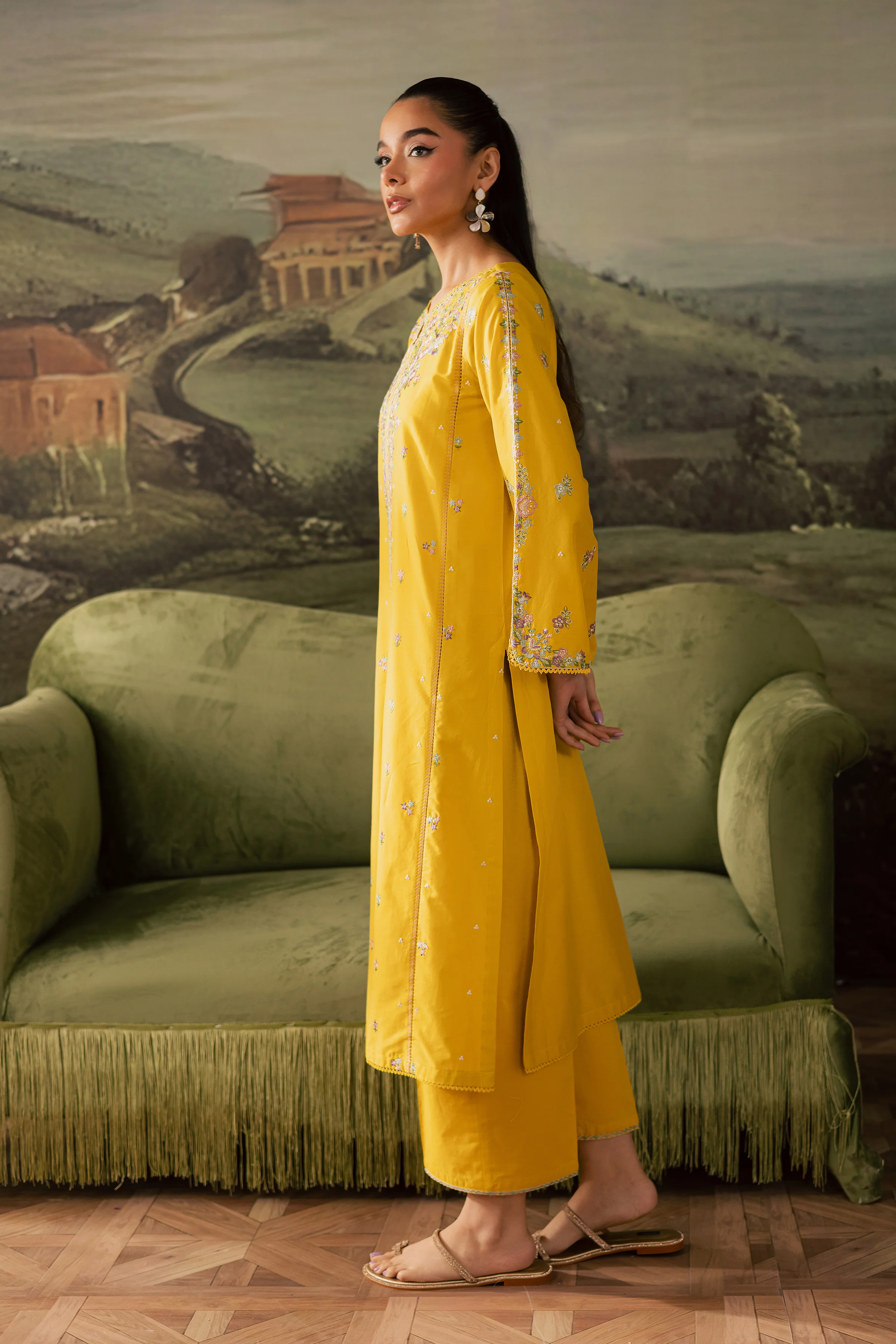 Sunmelt 2Pc - Embroidered Lawn Pret - Image 6