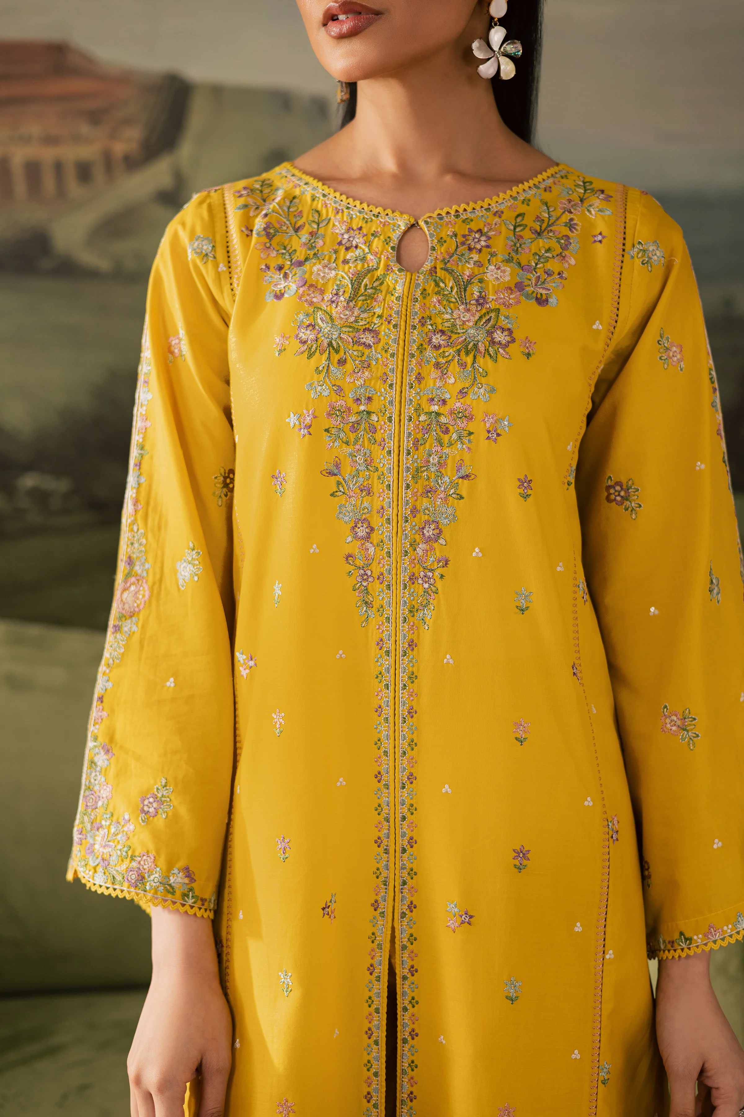Sunmelt 2Pc - Embroidered Lawn Pret - Image 7