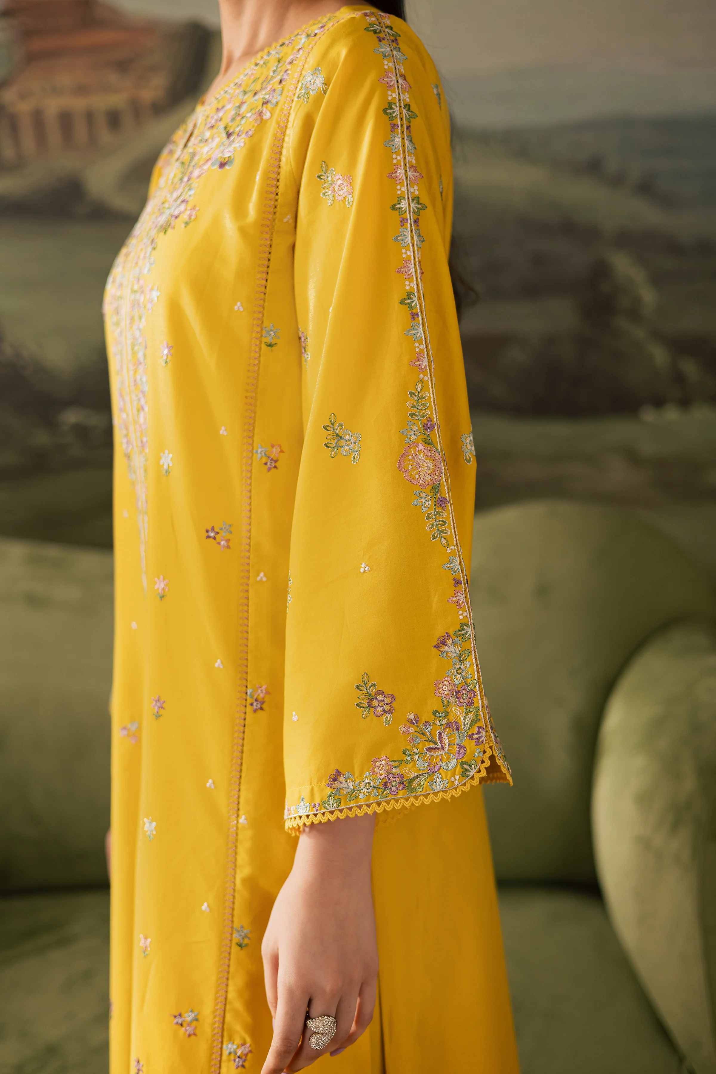 Sunmelt 2Pc - Embroidered Lawn Pret - Image 8