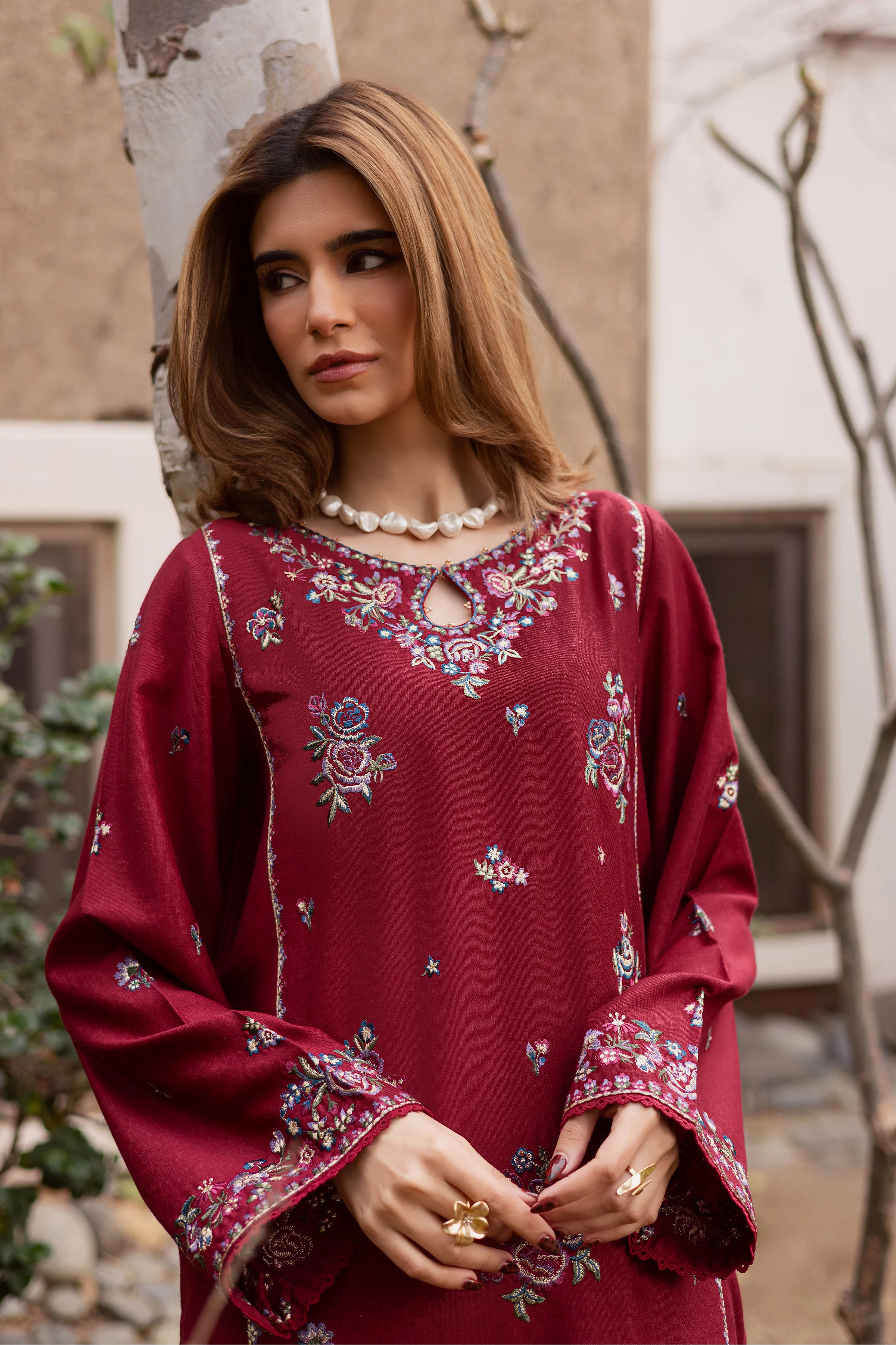 Thousand Island 2Pc - Embroidered Festive Pret - Image 2