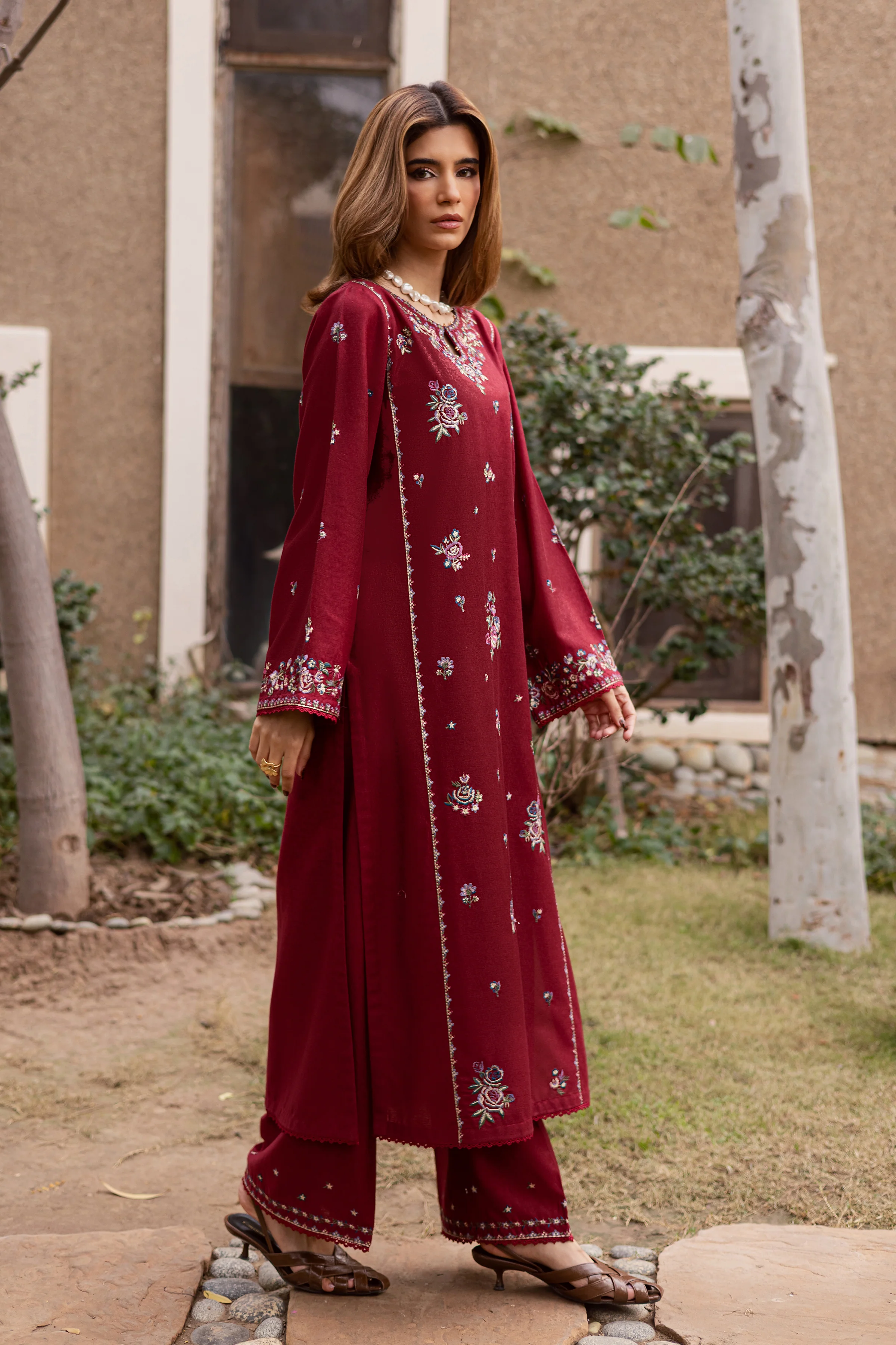 Thousand Island 2Pc - Embroidered Festive Pret - Image 3