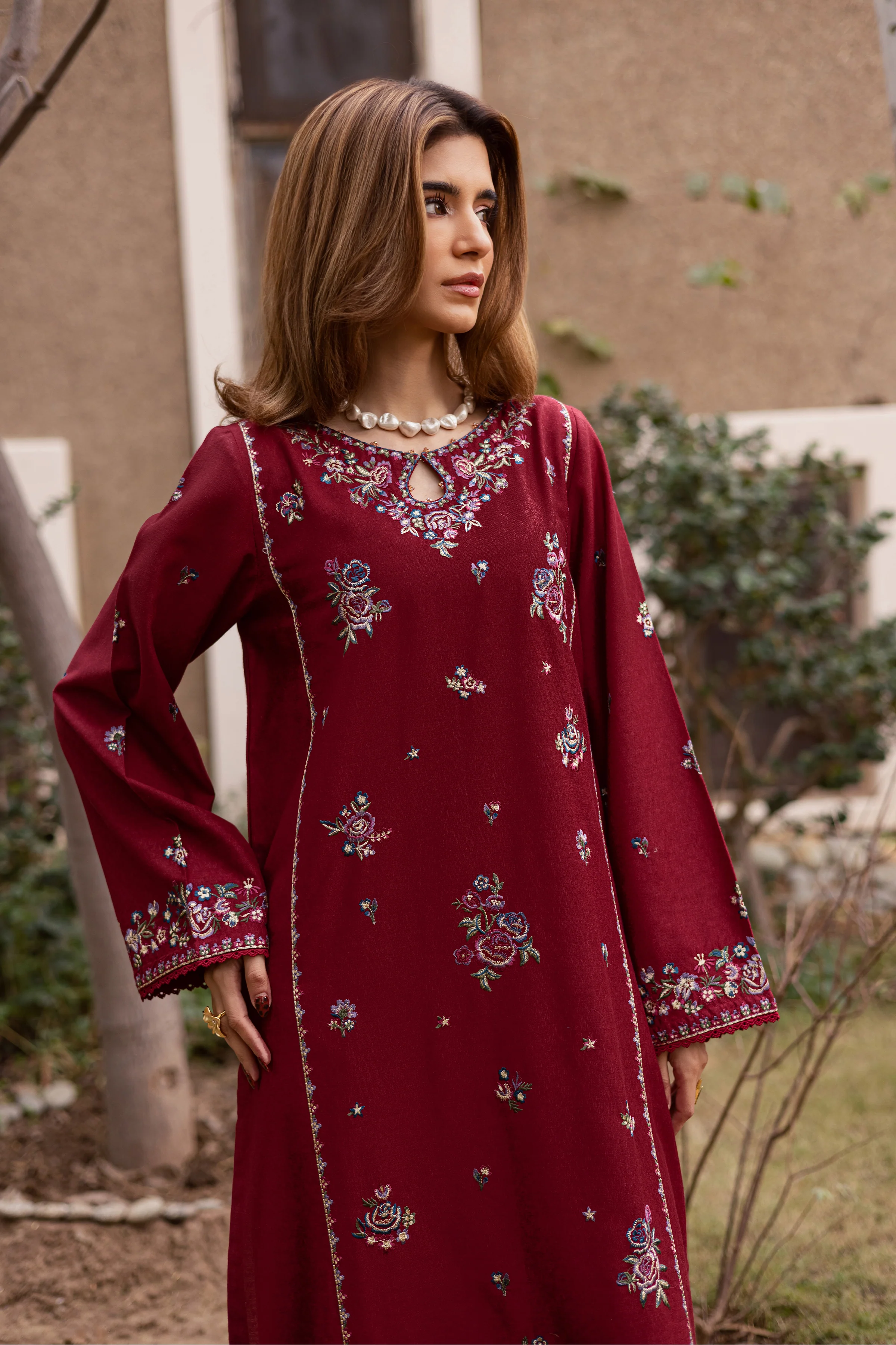 Thousand Island 2Pc - Embroidered Festive Pret - Image 4