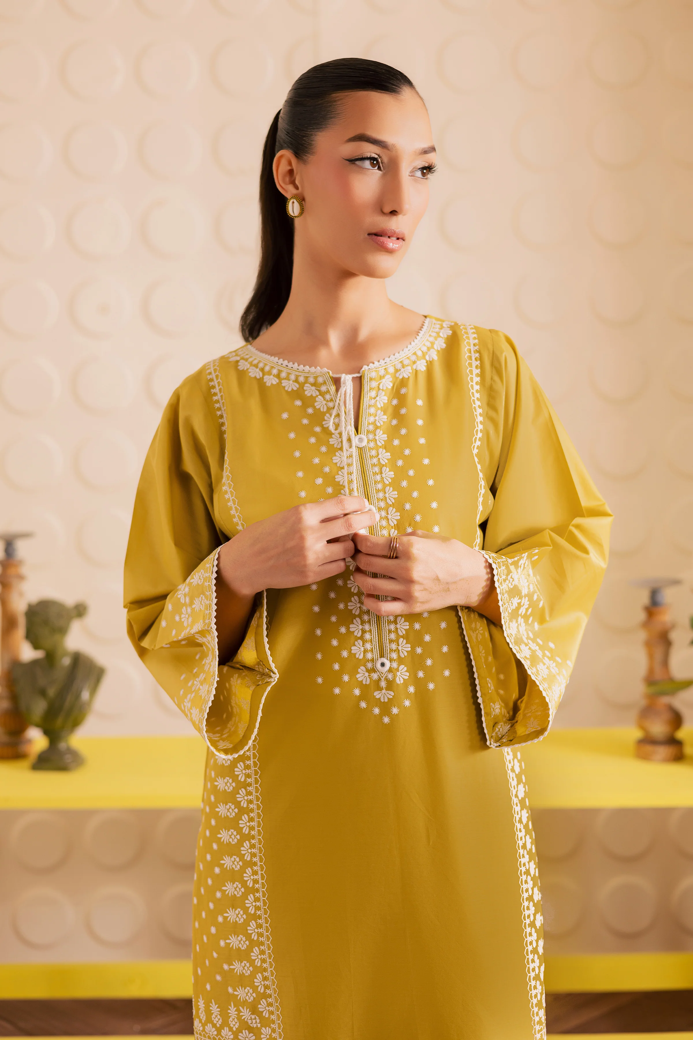 Tropical Tide 2Pc - Embroidered Lawn Pret - Image 3