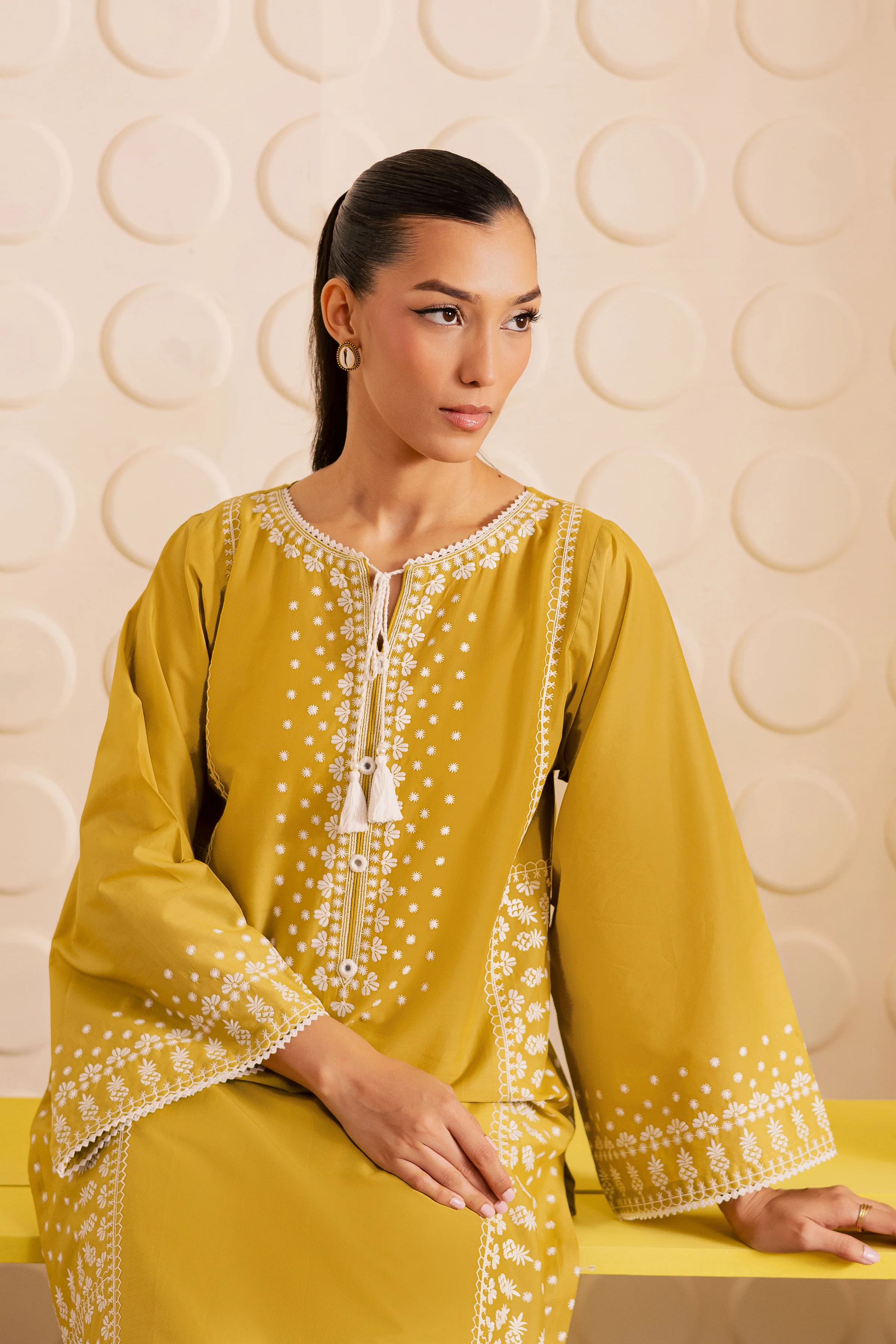 Tropical Tide 2Pc - Embroidered Lawn Pret - Image 5