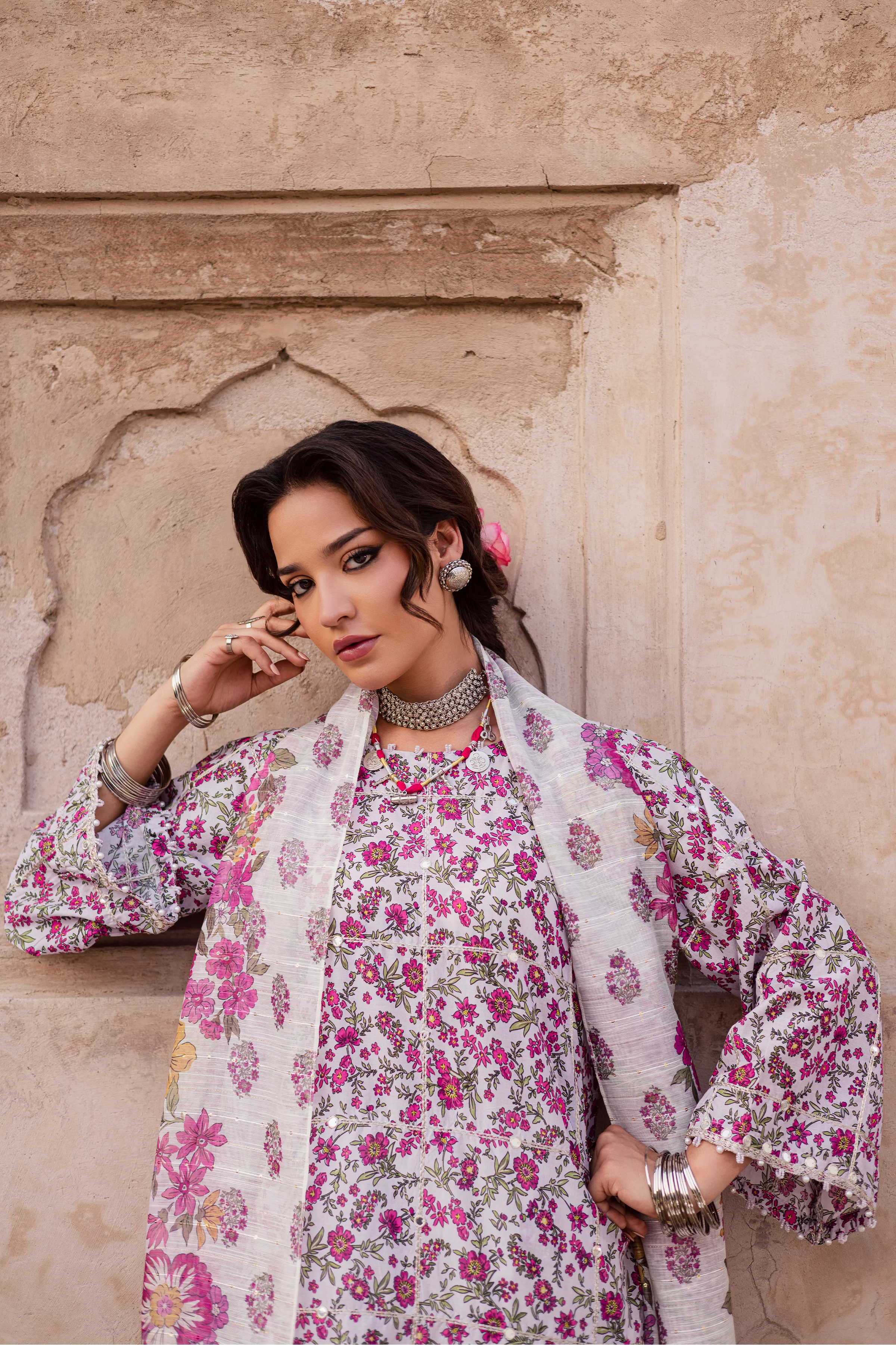 Truce 3Pc - Festive Eid Prints - Image 4