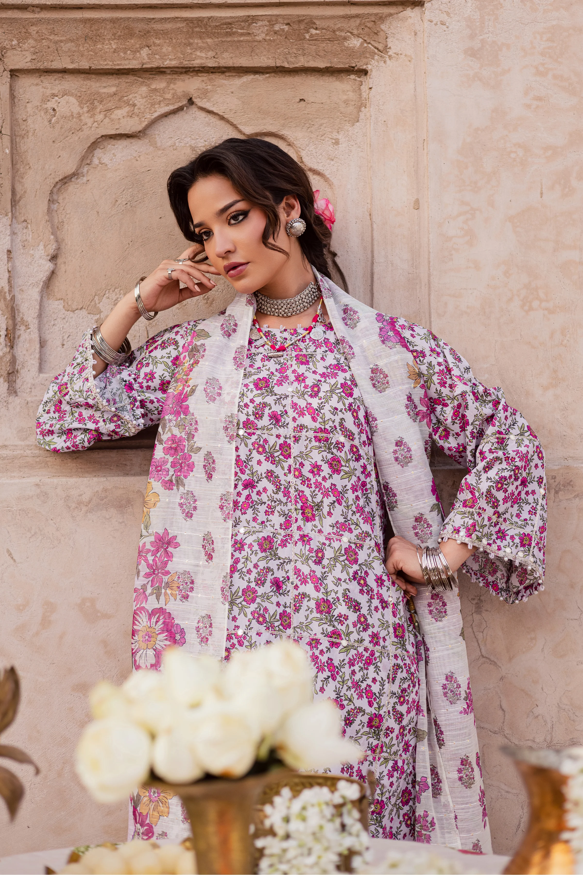Truce 3Pc - Festive Eid Prints - Image 5