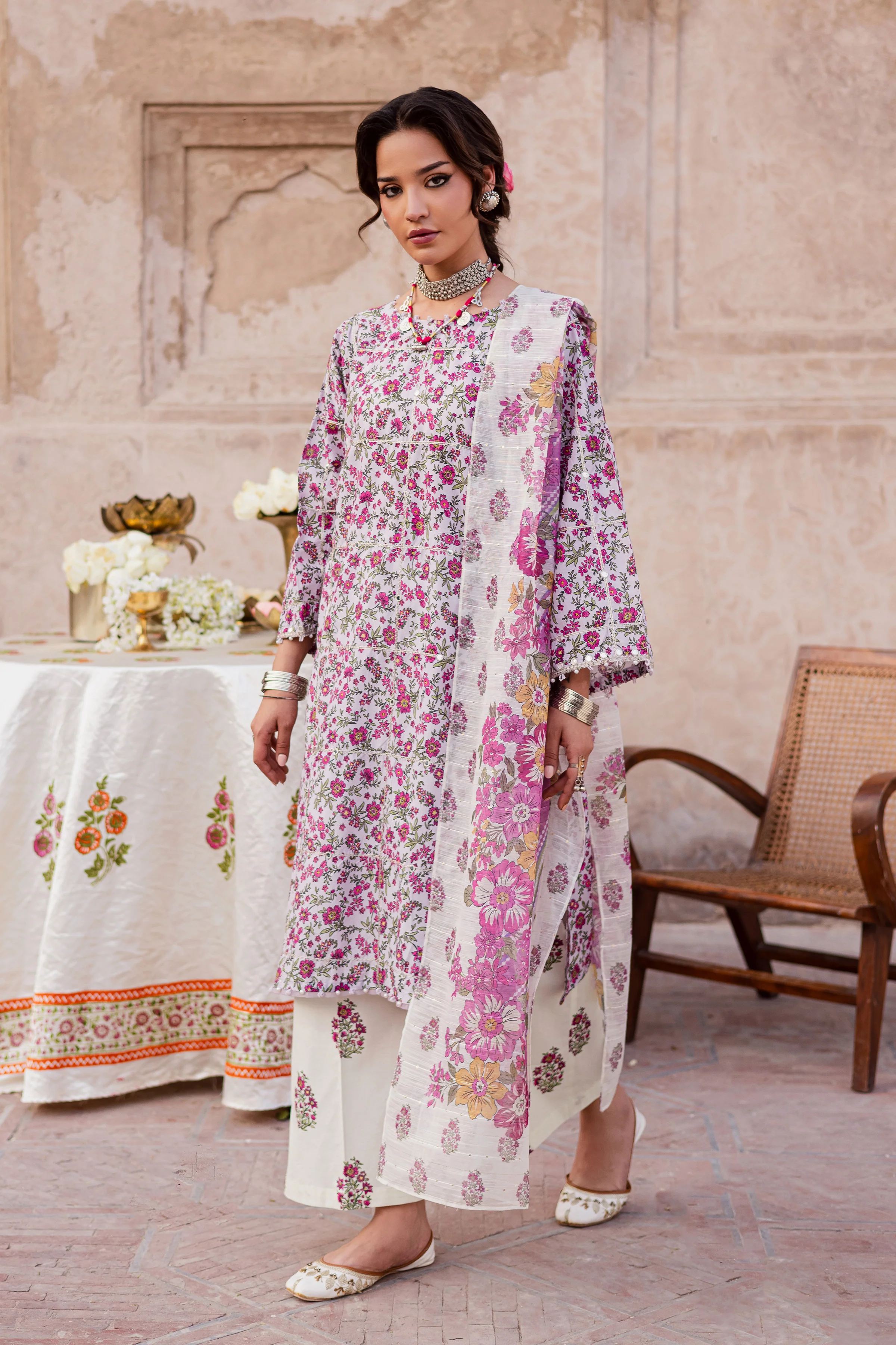 Truce 3Pc - Festive Eid Prints - Image 8