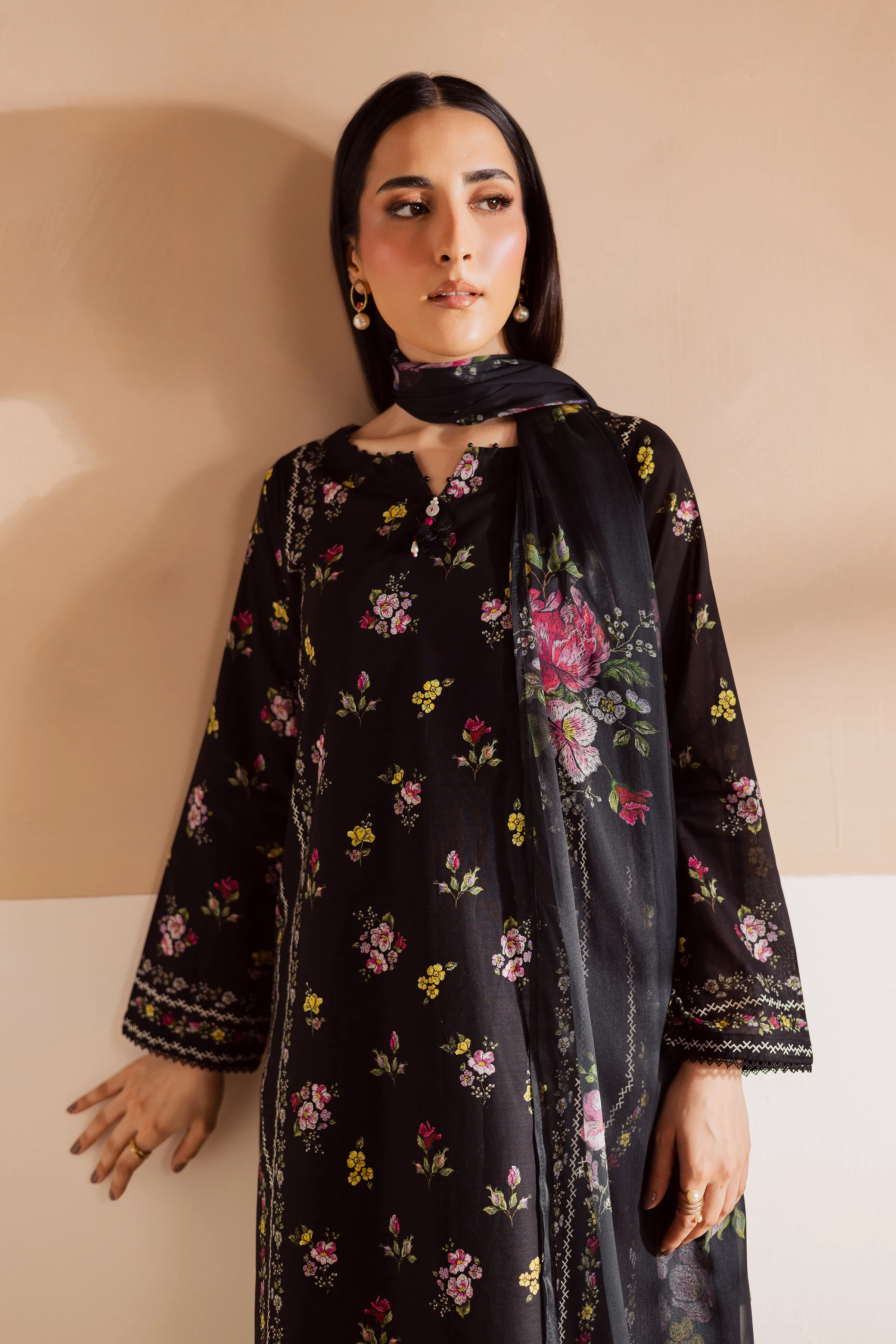 Utopia 3Pc - Printed Lawn Dress - Image 3