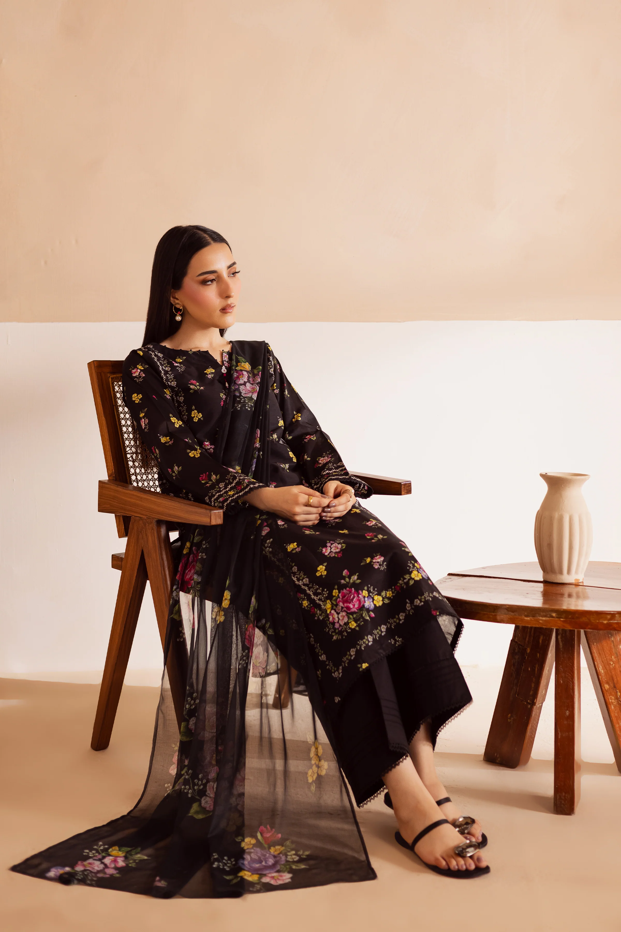 Utopia 3Pc - Printed Lawn Dress - Image 4