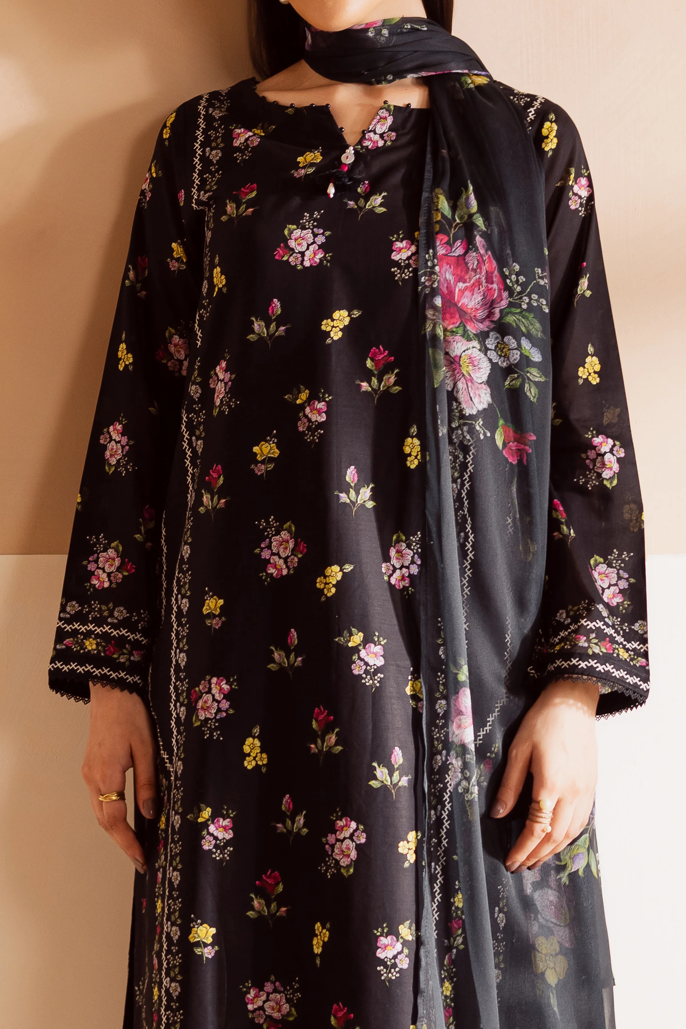 Utopia 3Pc - Printed Lawn Dress - Image 6