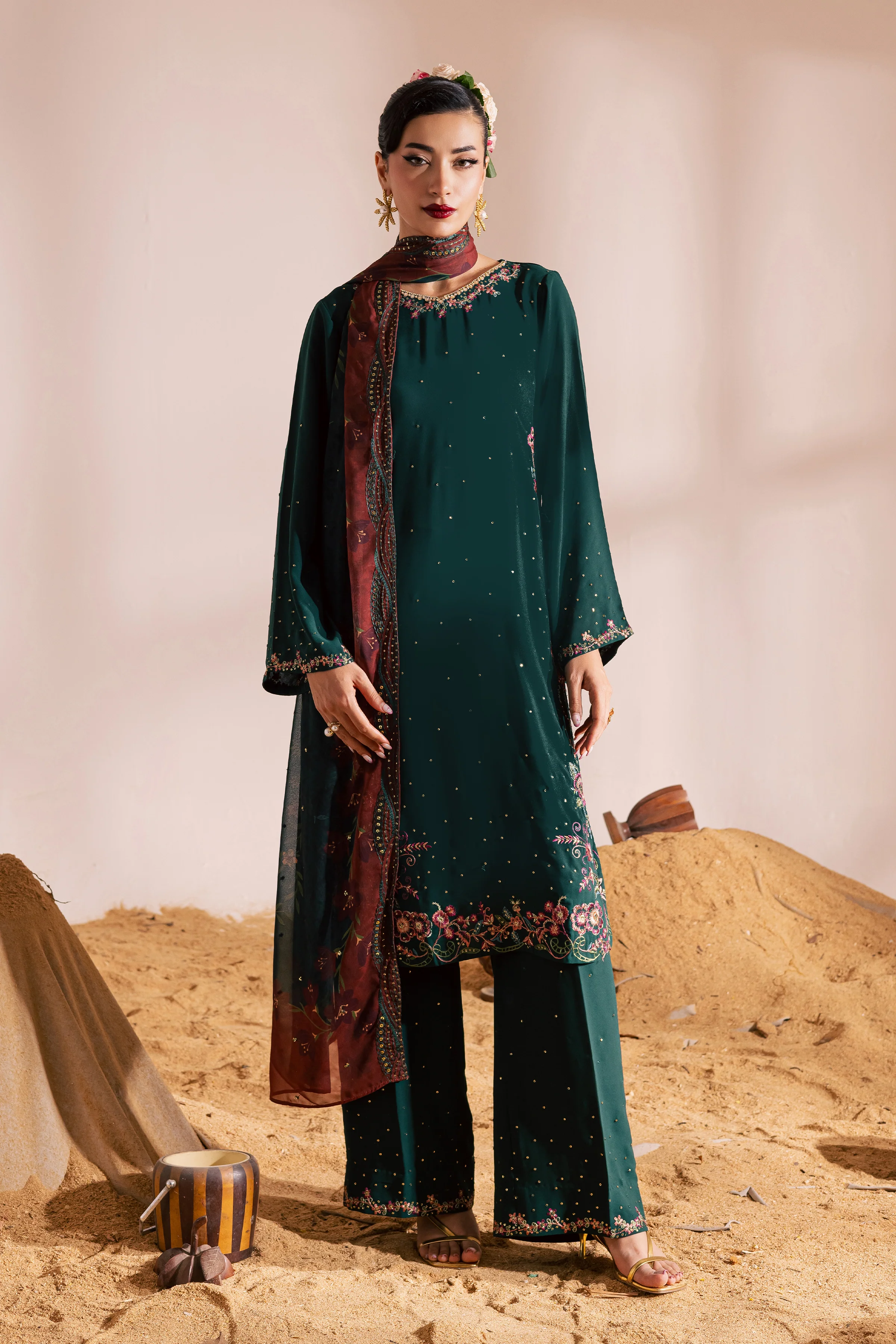 Valeria 3Pc - Festive Luxe Pret - Image 4