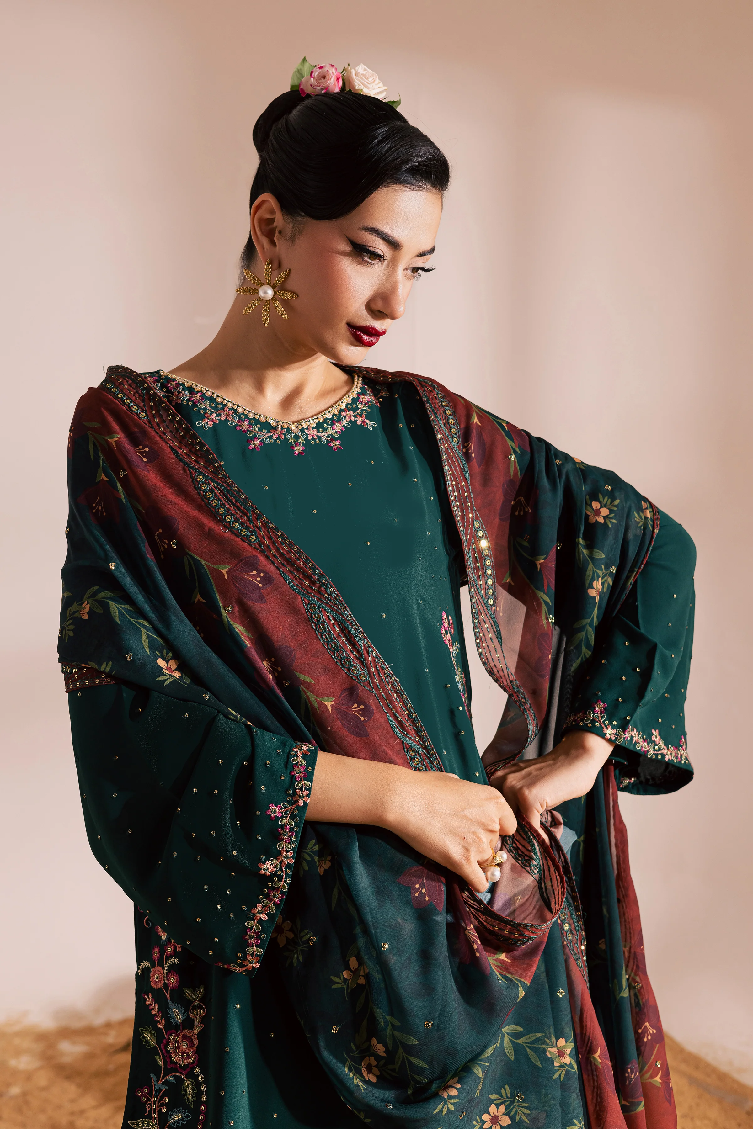 Valeria 3Pc - Festive Luxe Pret - Image 5