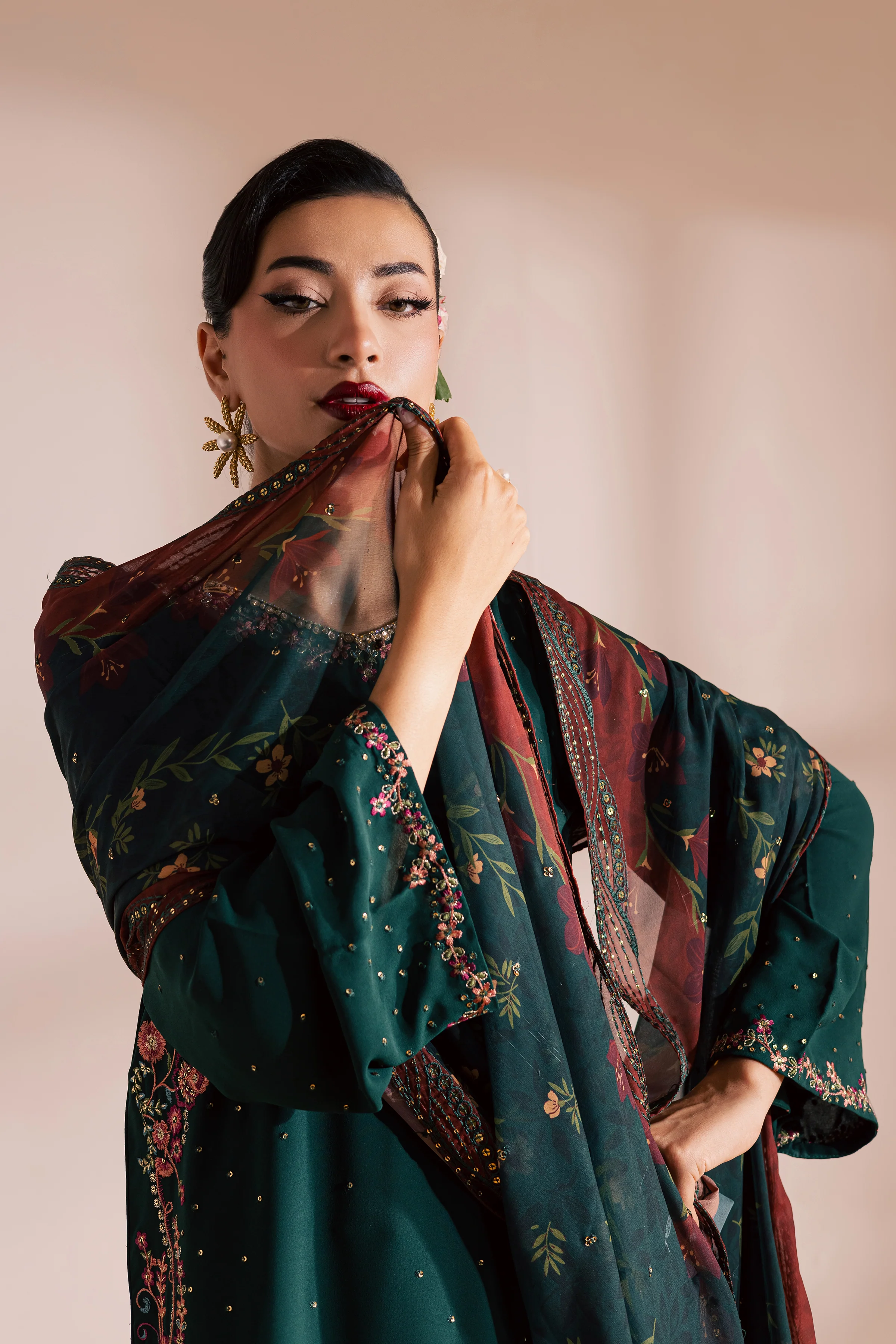 Valeria 3Pc - Festive Luxe Pret - Image 7