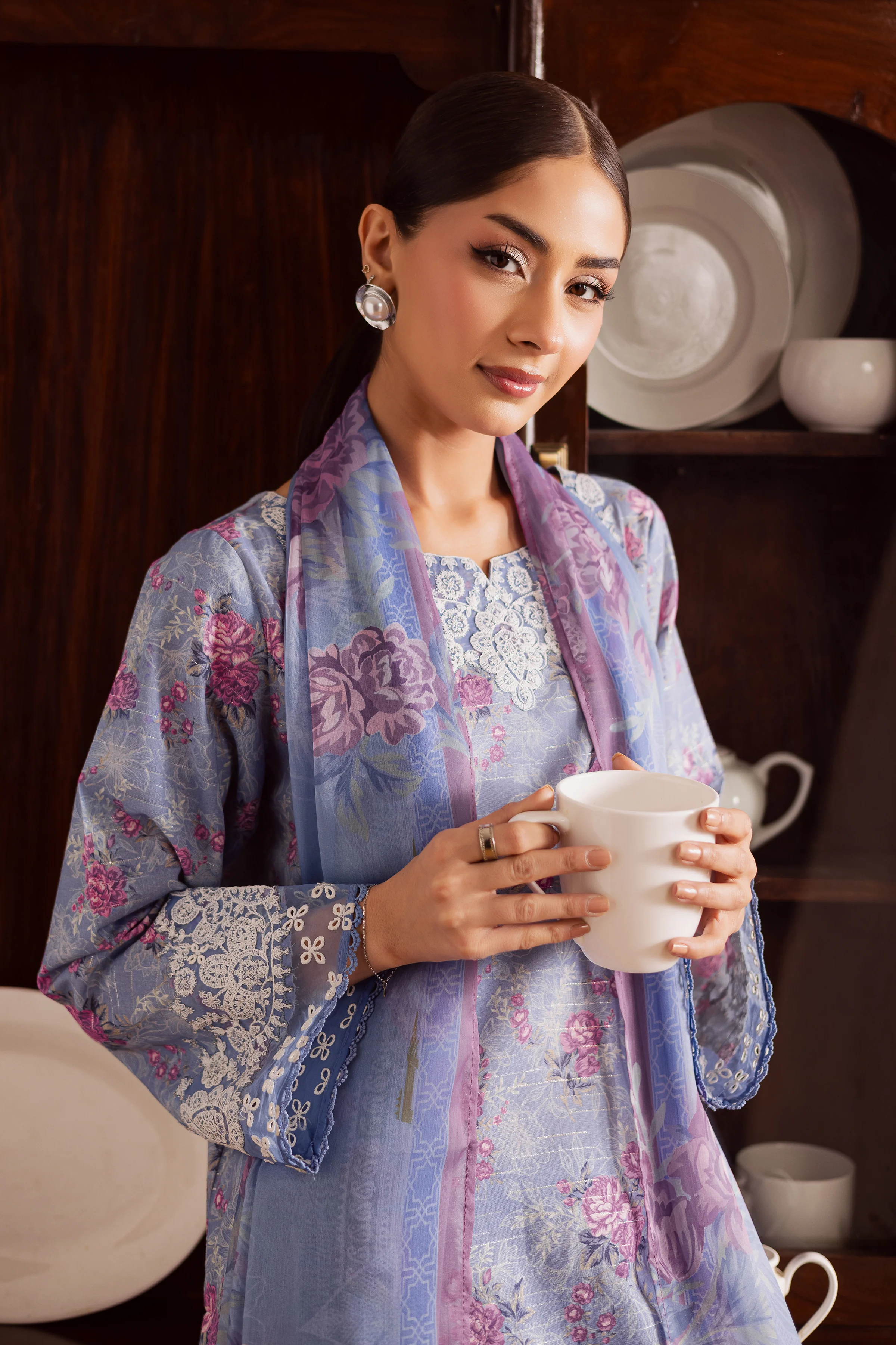 Velma 3Pc - Printed Casual Pret - Image 5