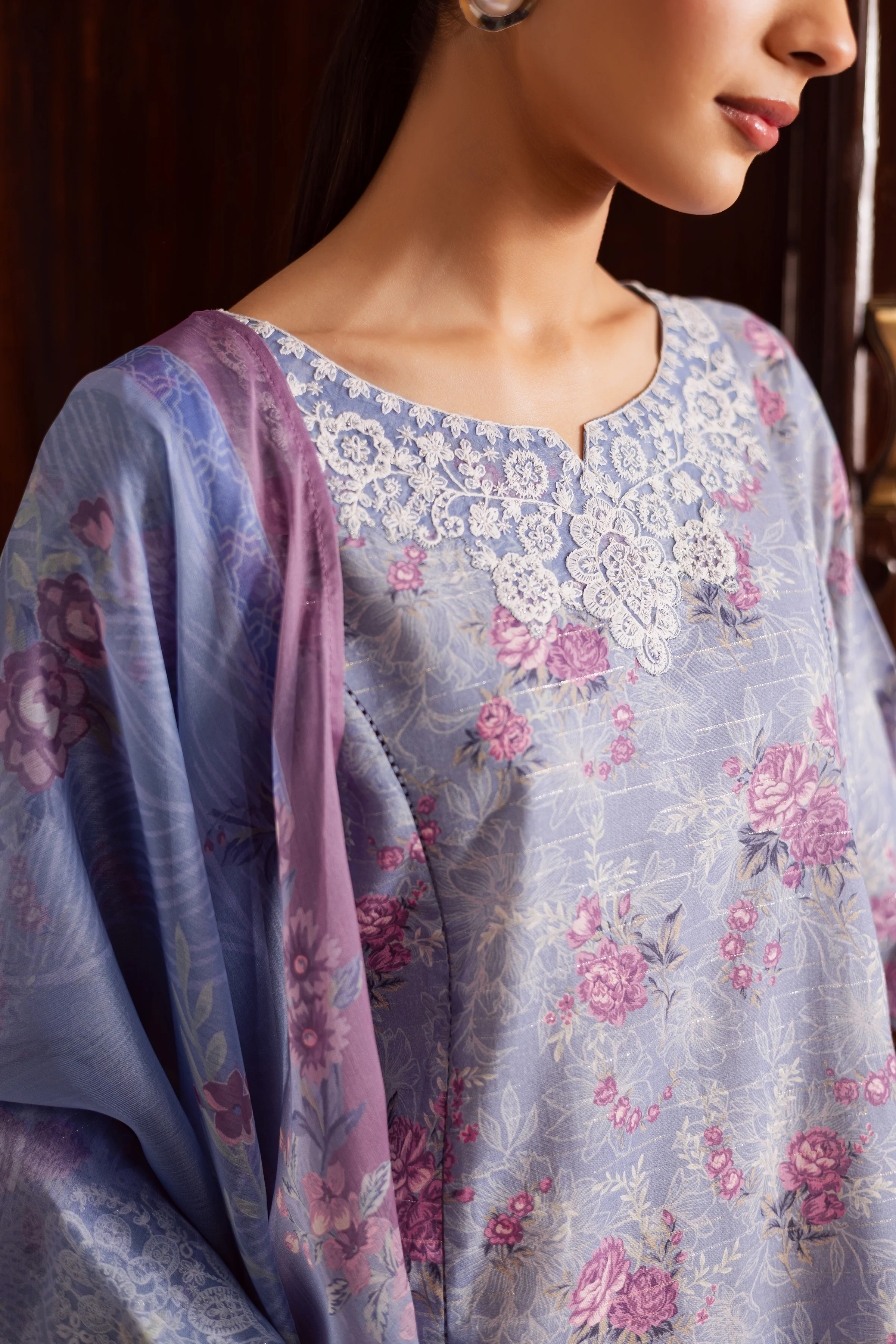 Velma 3Pc - Printed Casual Pret - Image 7