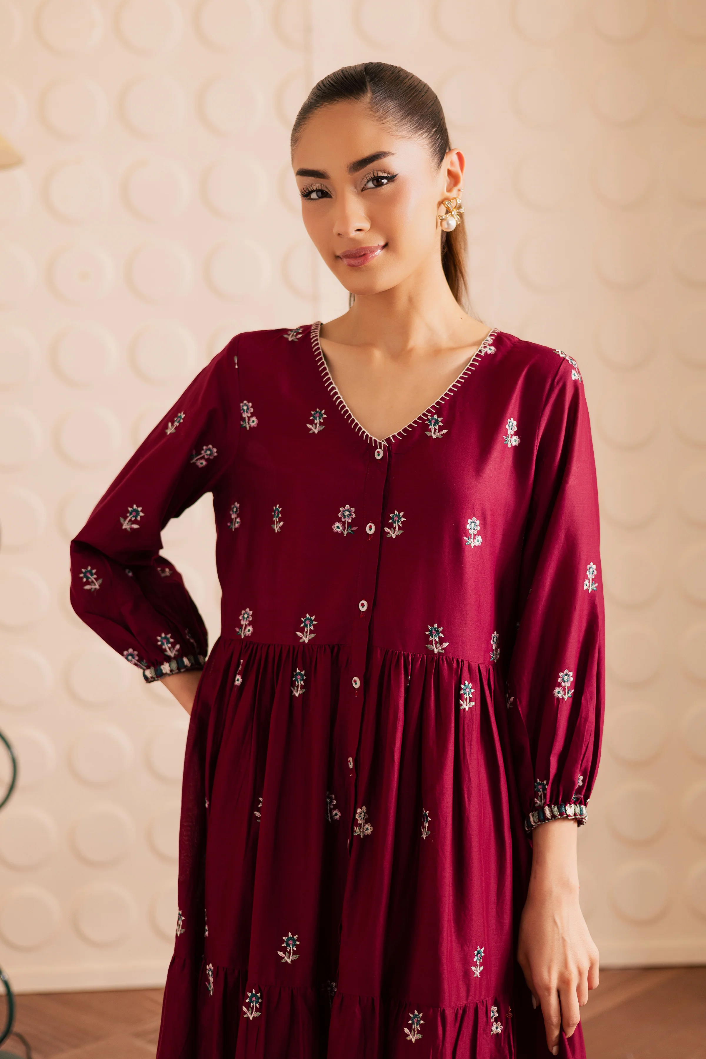 Virginia Miller 2pc - Embroidered Lawn Pret - Image 2