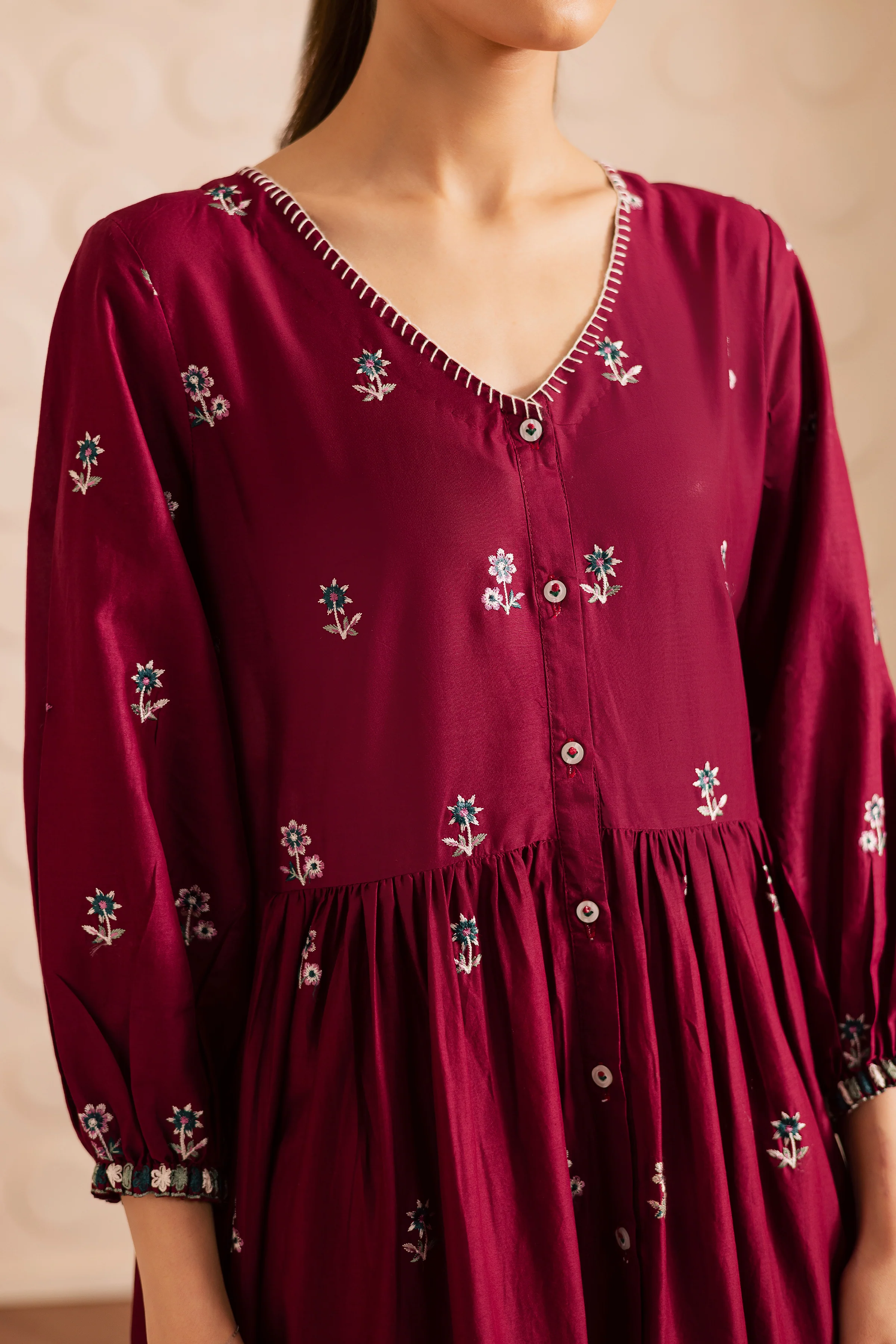 Virginia Miller 2pc - Embroidered Lawn Pret - Image 9