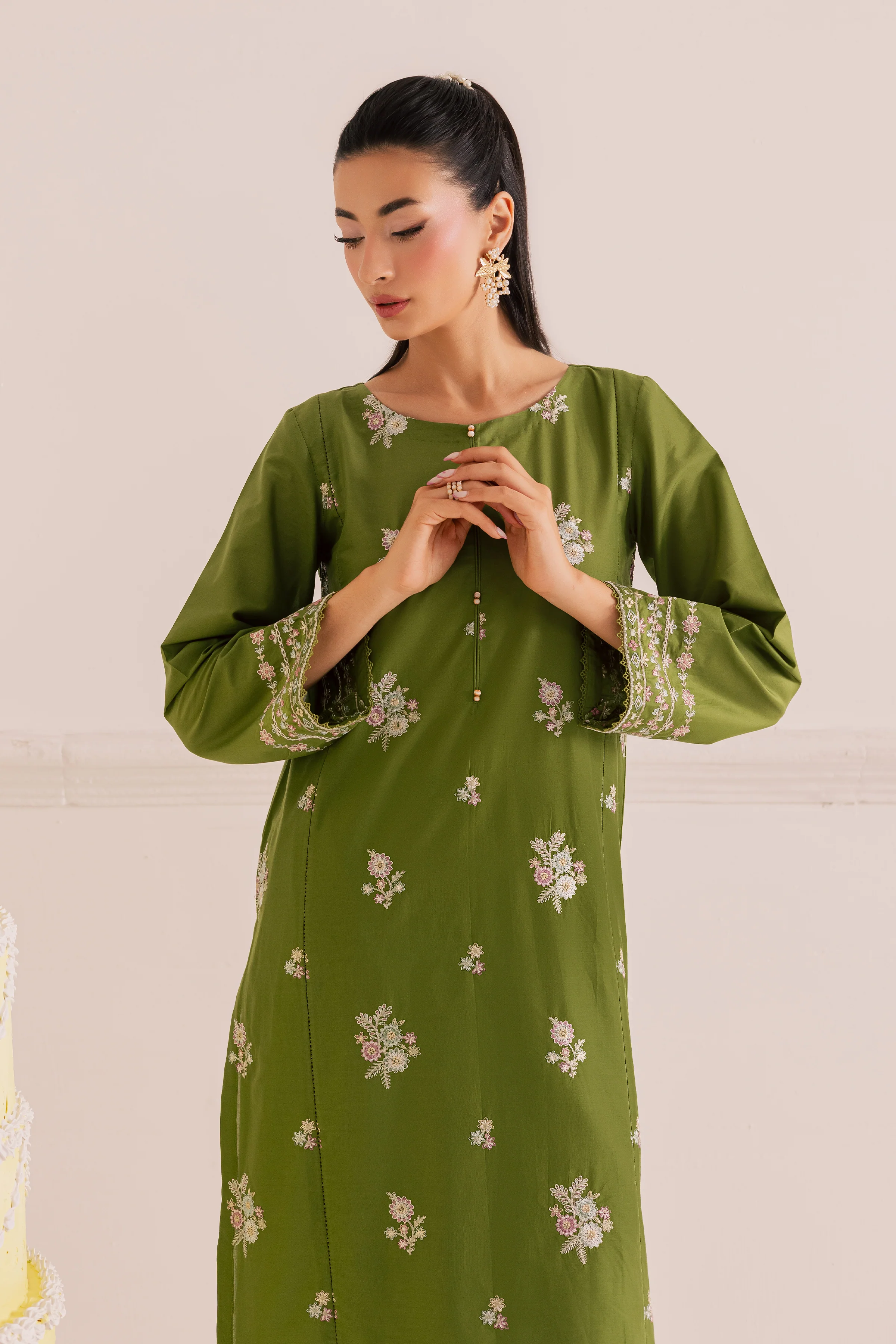 Wild Flower 2Pc - Embroidered Casual Pret - Image 3