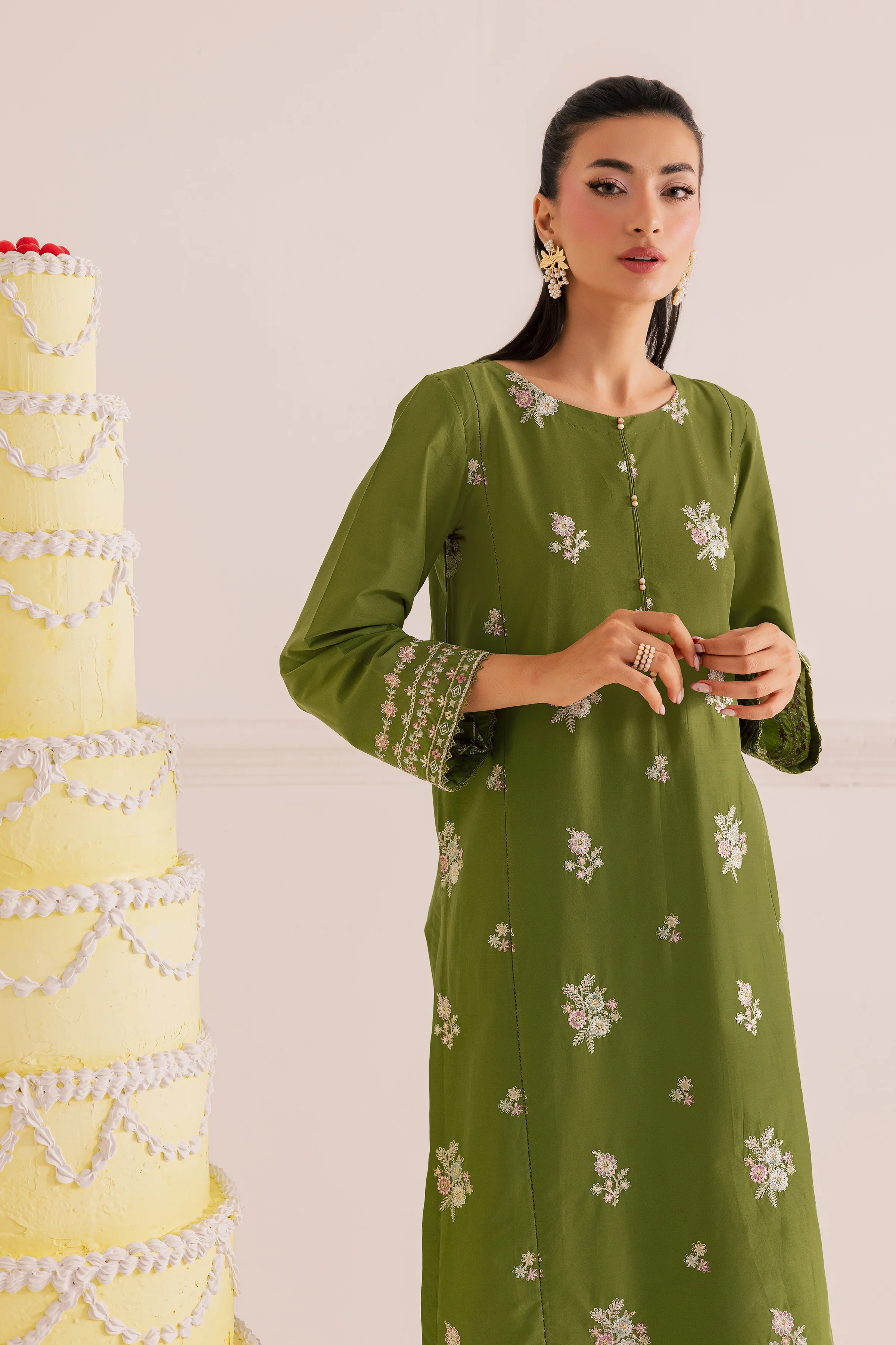 Wild Flower 2Pc - Embroidered Casual Pret - Image 5