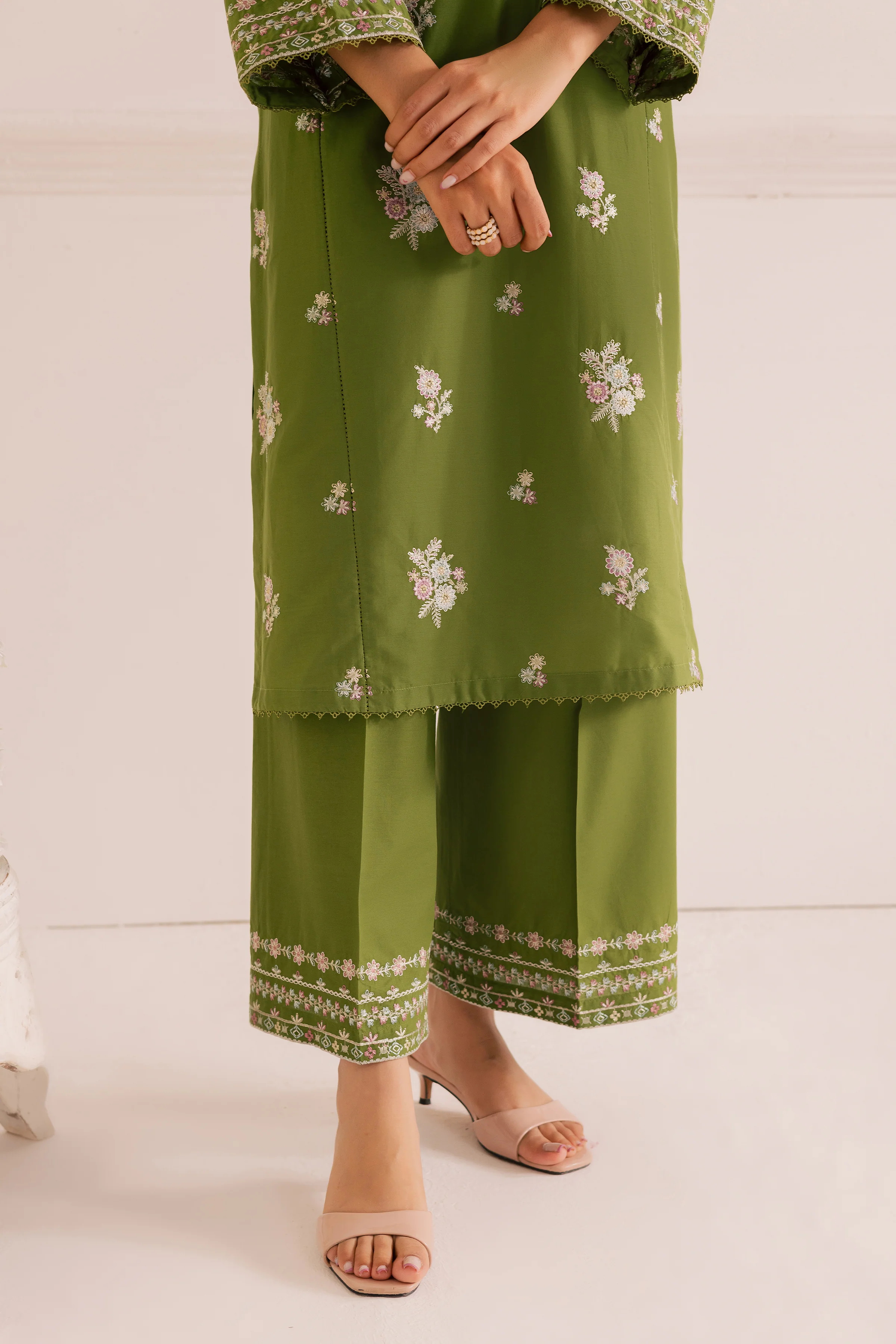 Wild Flower 2Pc - Embroidered Casual Pret - Image 8