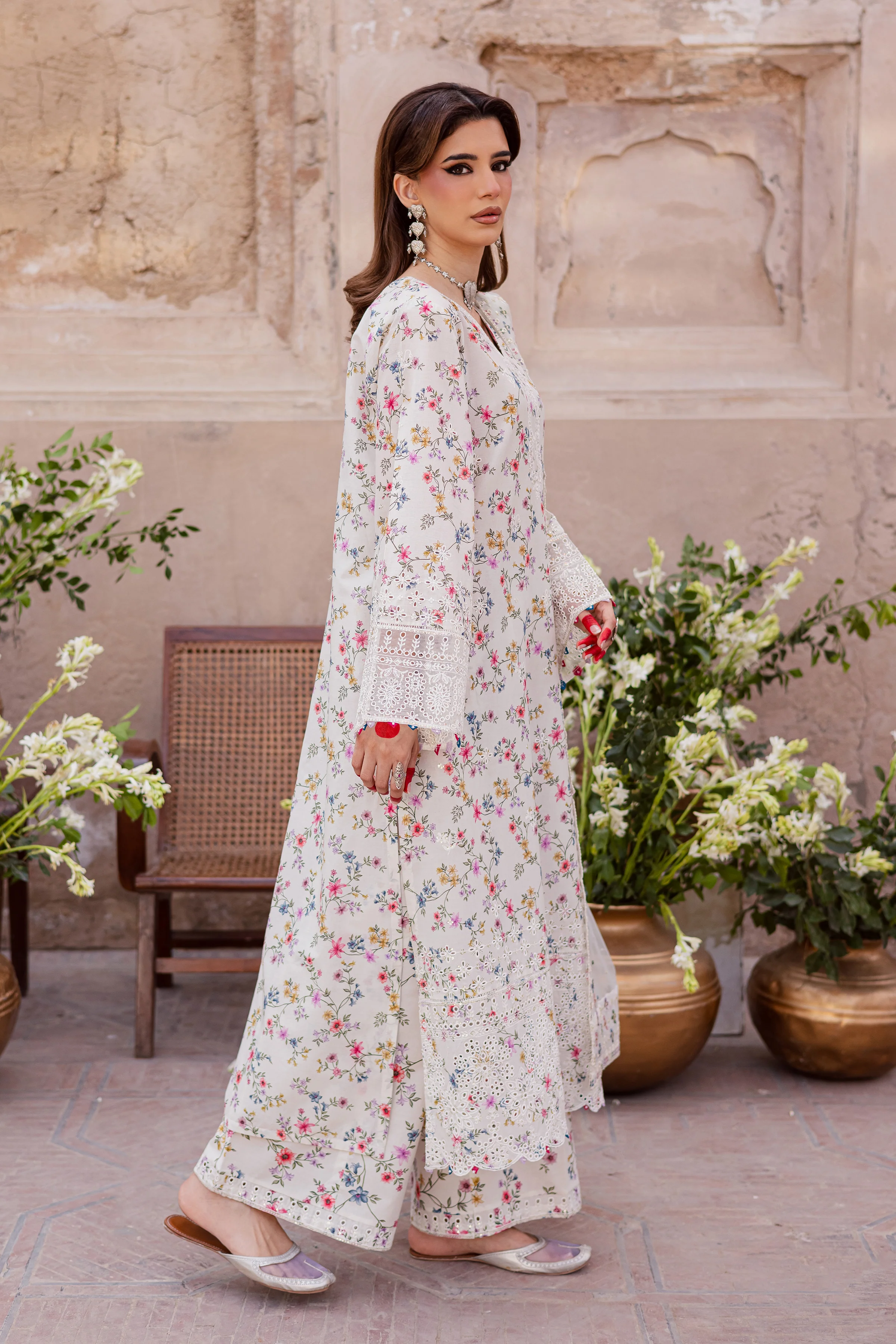 Wisteria 3Pc - Festive Eid Prints - Image 3