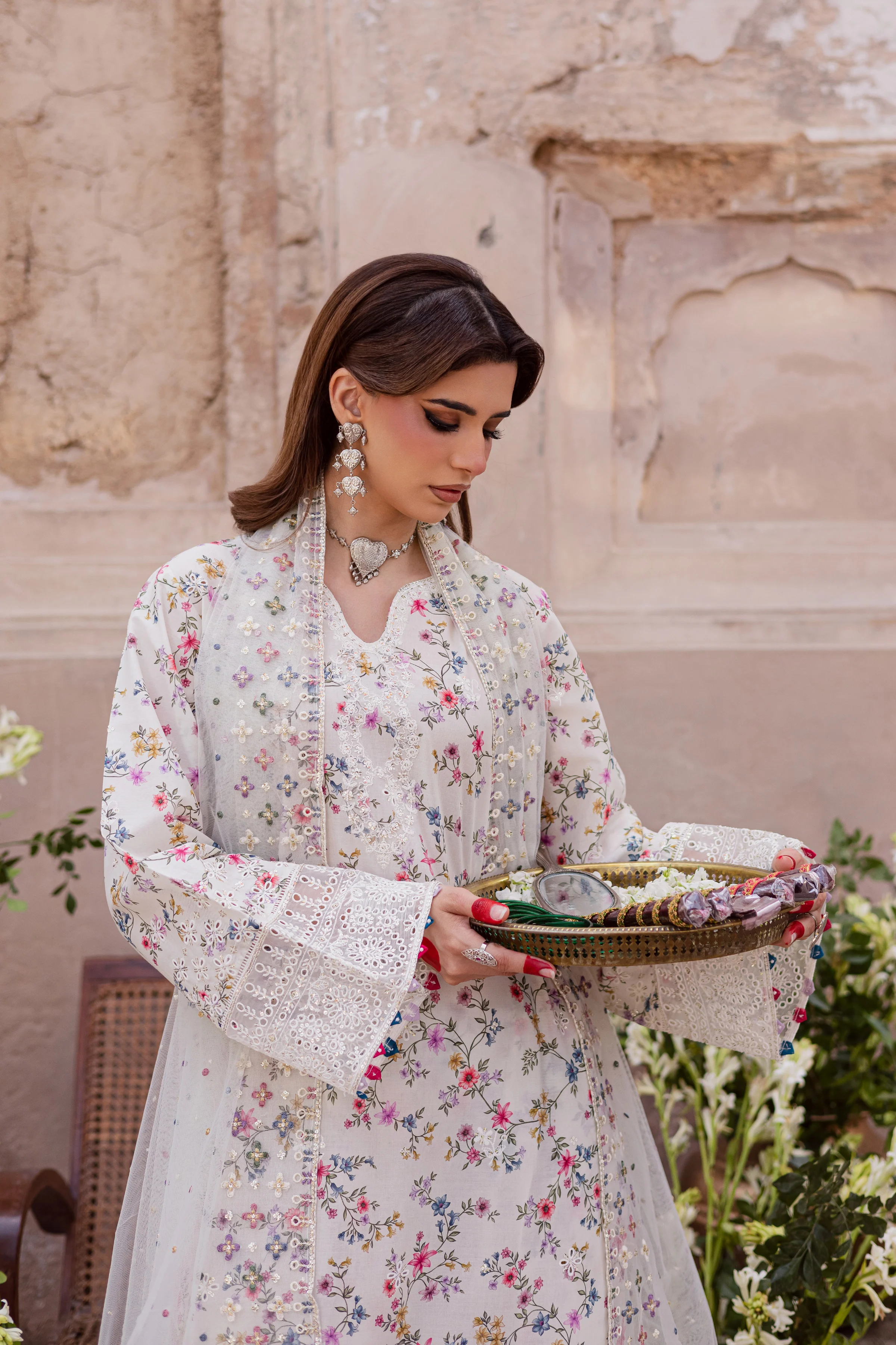 Wisteria 3Pc - Festive Eid Prints - Image 4