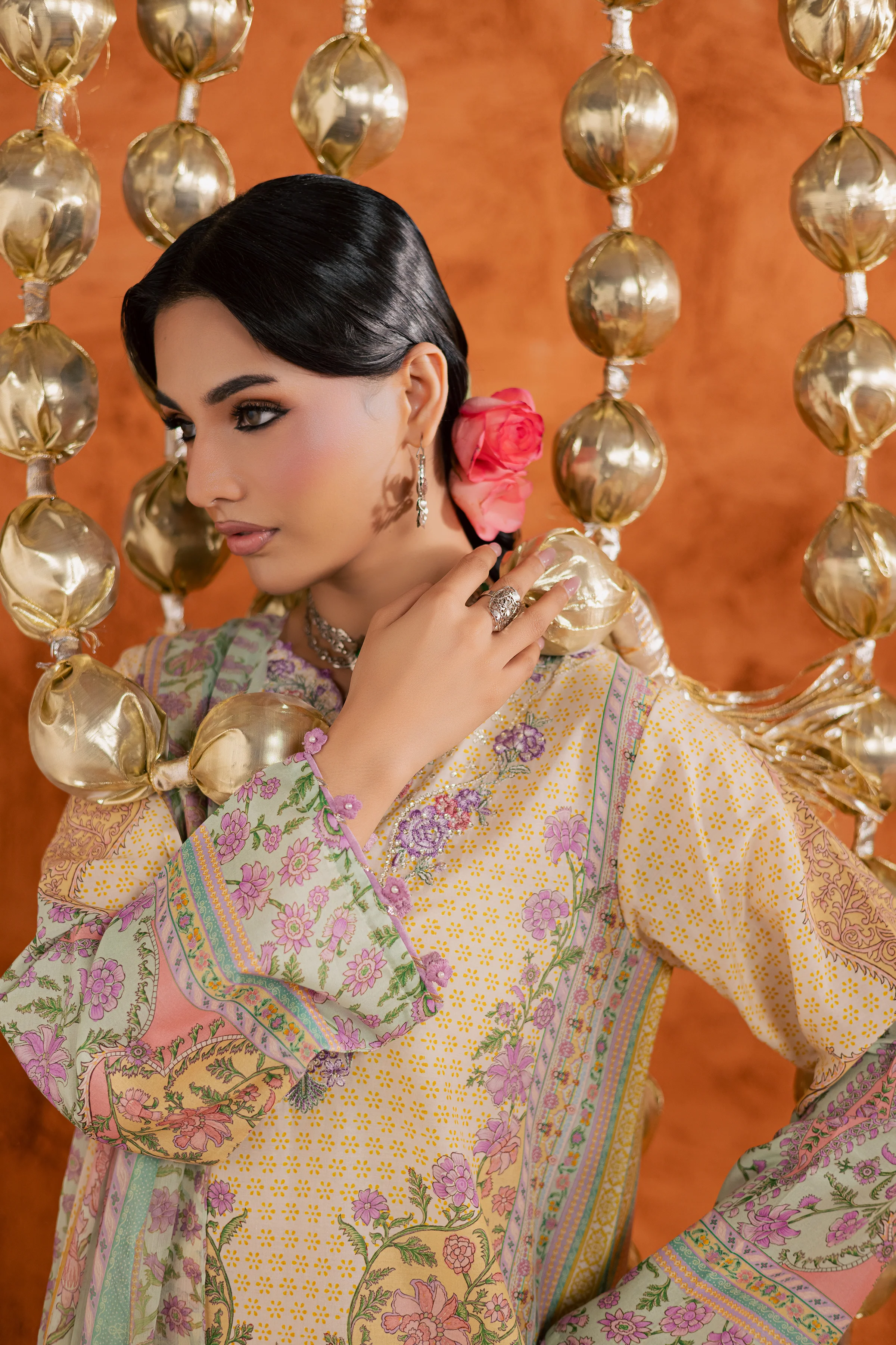 Yellow Tofu 3Pc - Printed Lawn Dress - Image 10