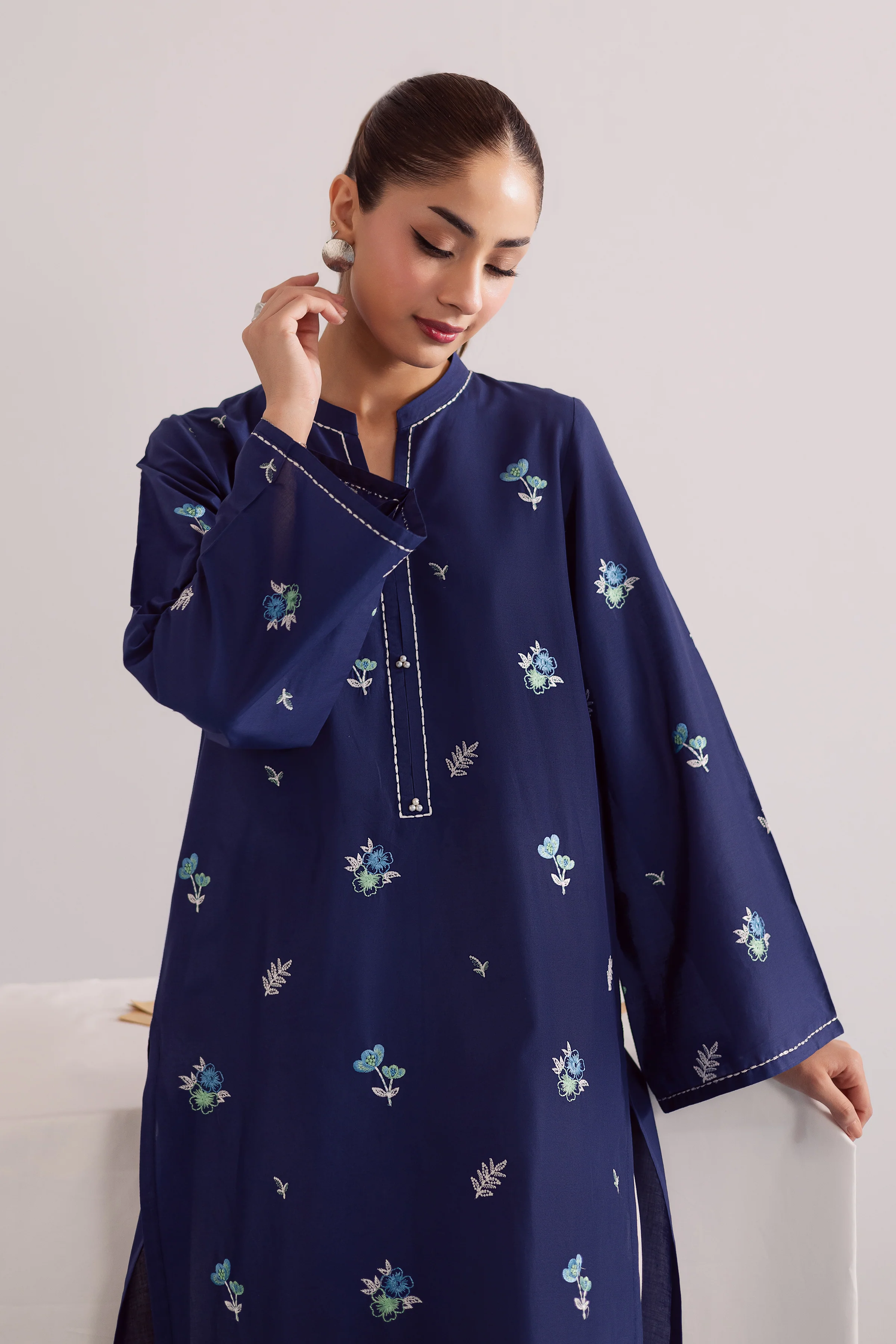 Zaira 2Pc - Embroidered Casual Pret - Image 3