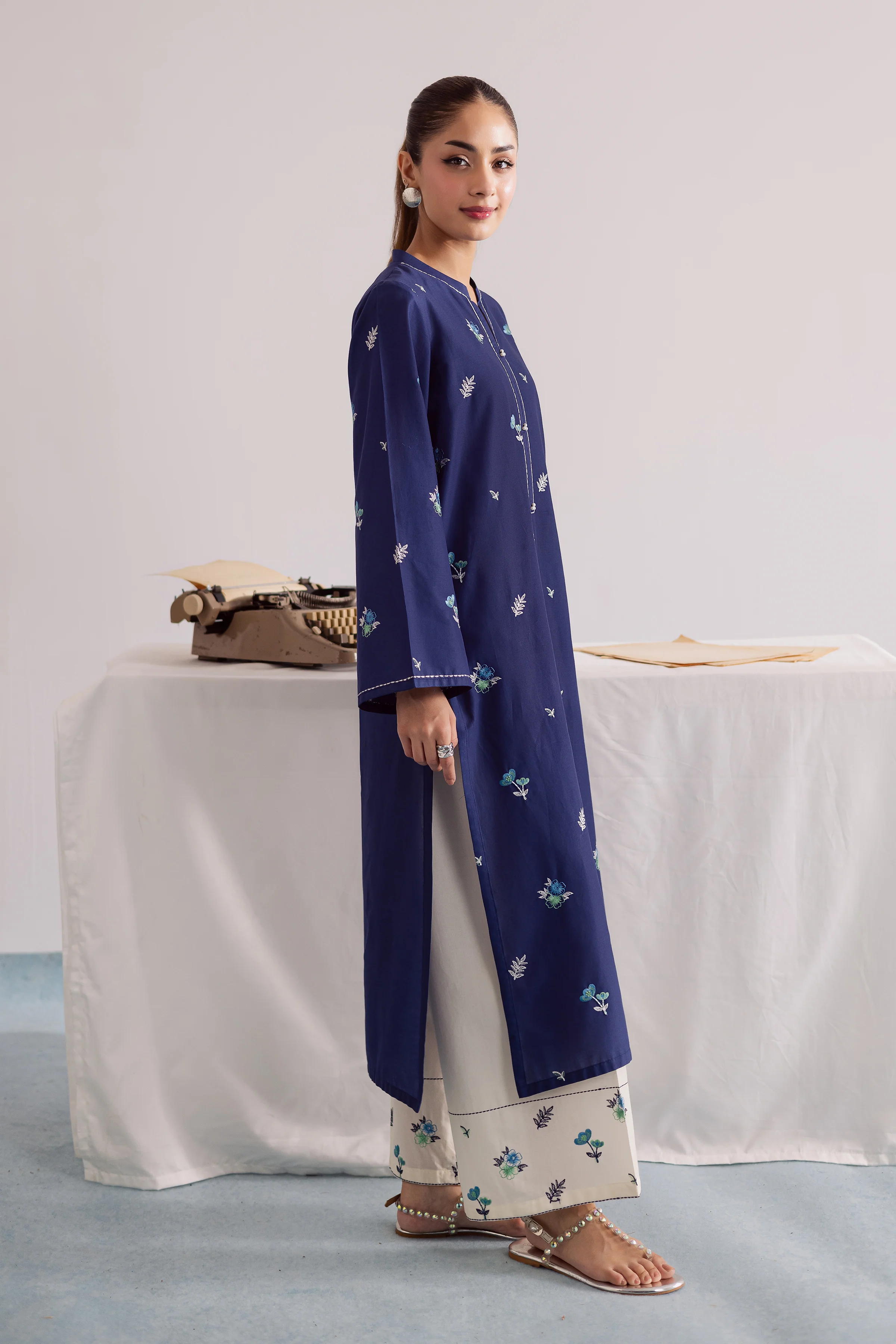 Zaira 2Pc - Embroidered Casual Pret - Image 4